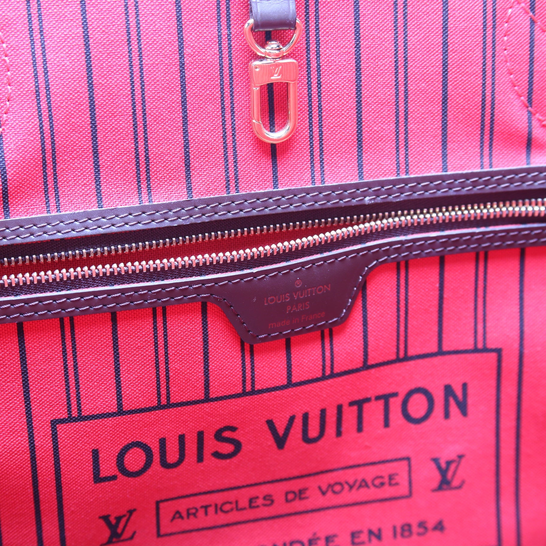 Neverfull with Wallet GM Damier Ebene