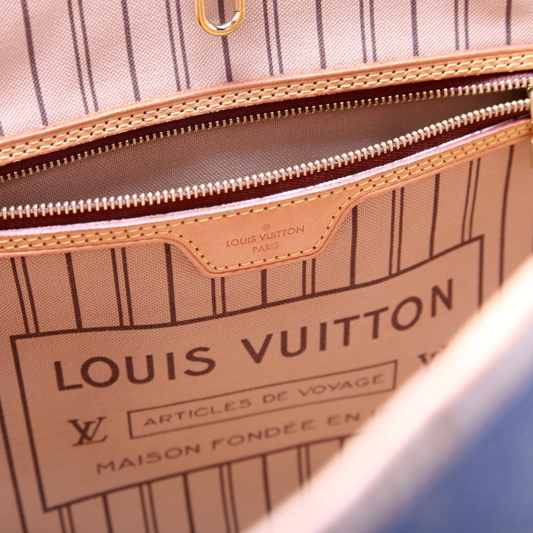 Neverfull with Wallet MM Monogram