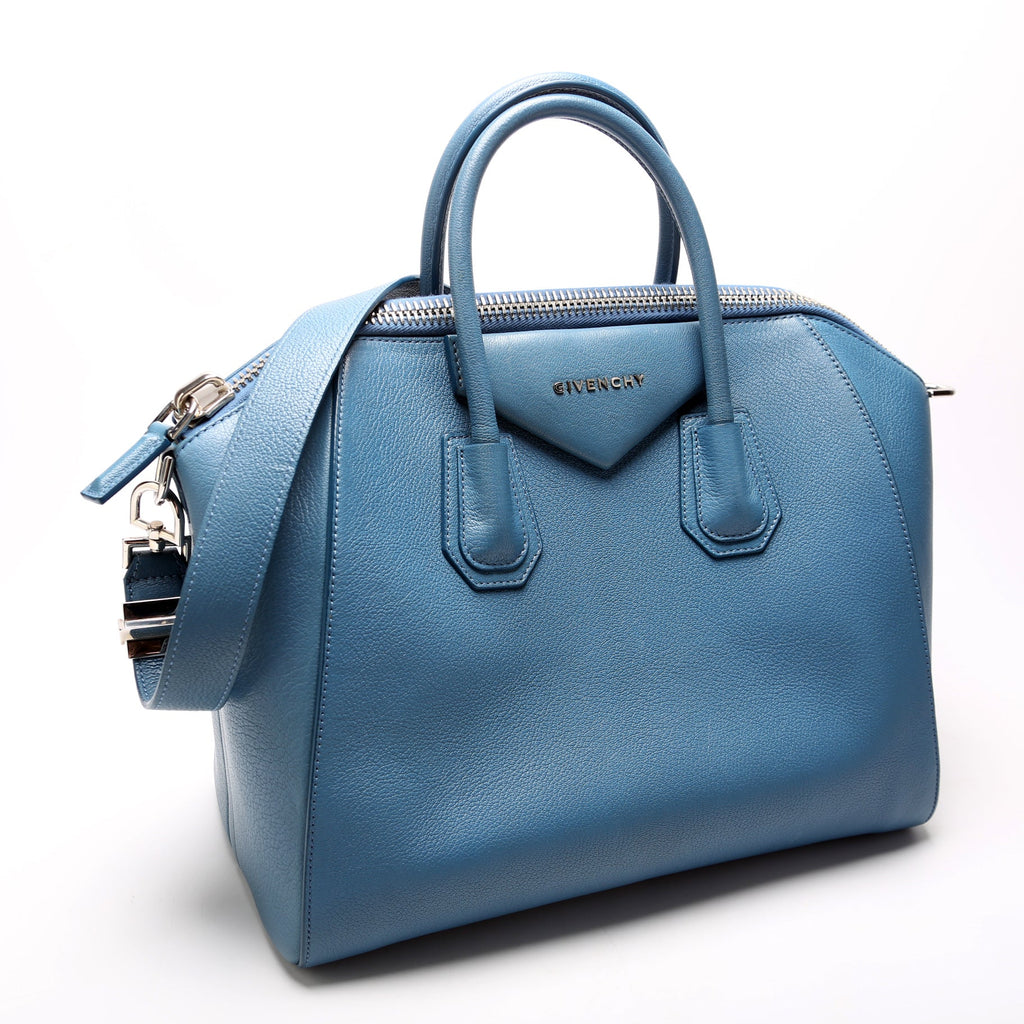 Antigona Satchel Medium Blue