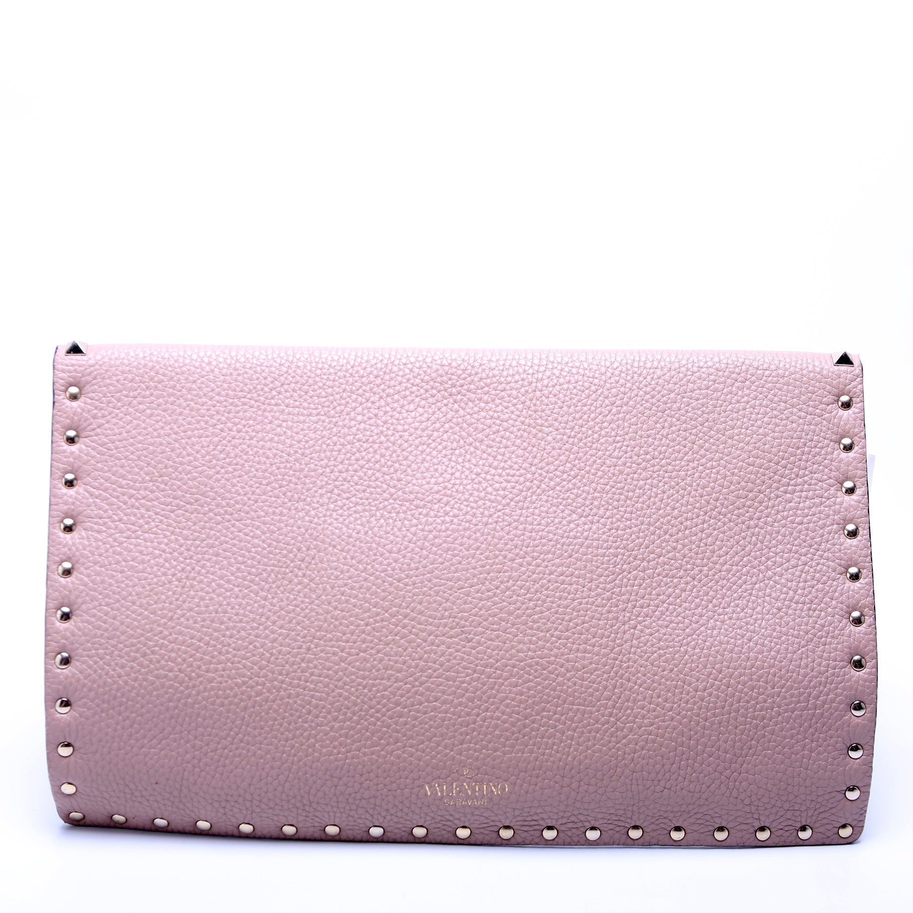 Rockstud Envelope Clutch Taupe