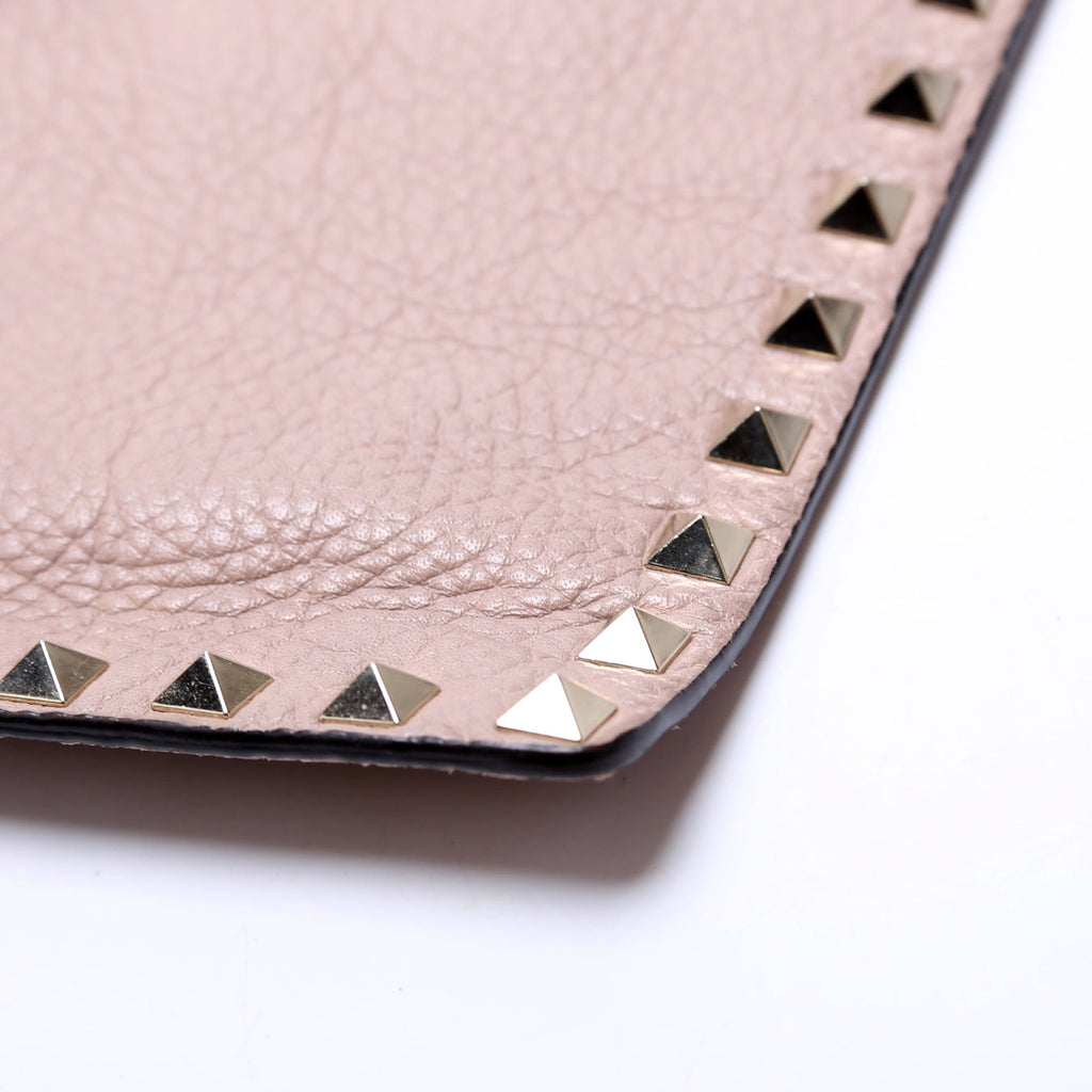 Rockstud Envelope Clutch Taupe