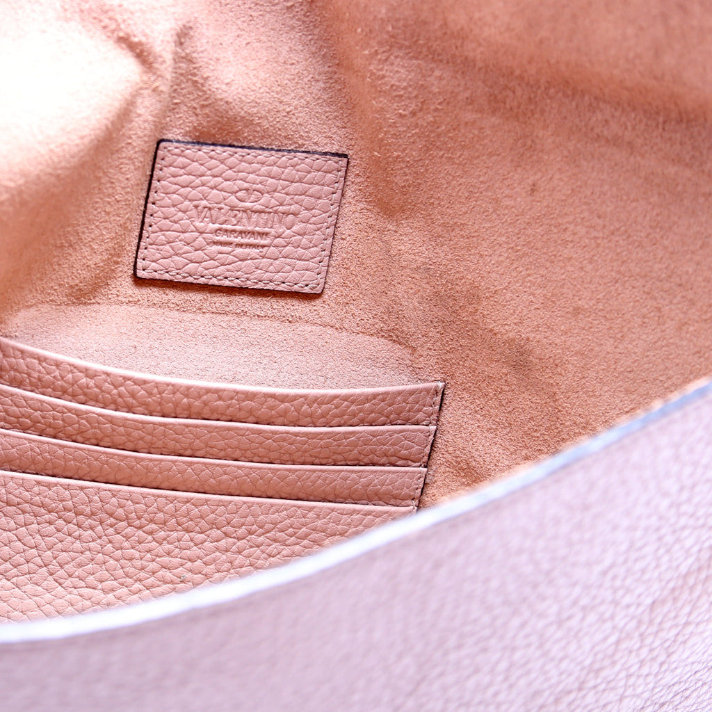 Rockstud Envelope Clutch Taupe
