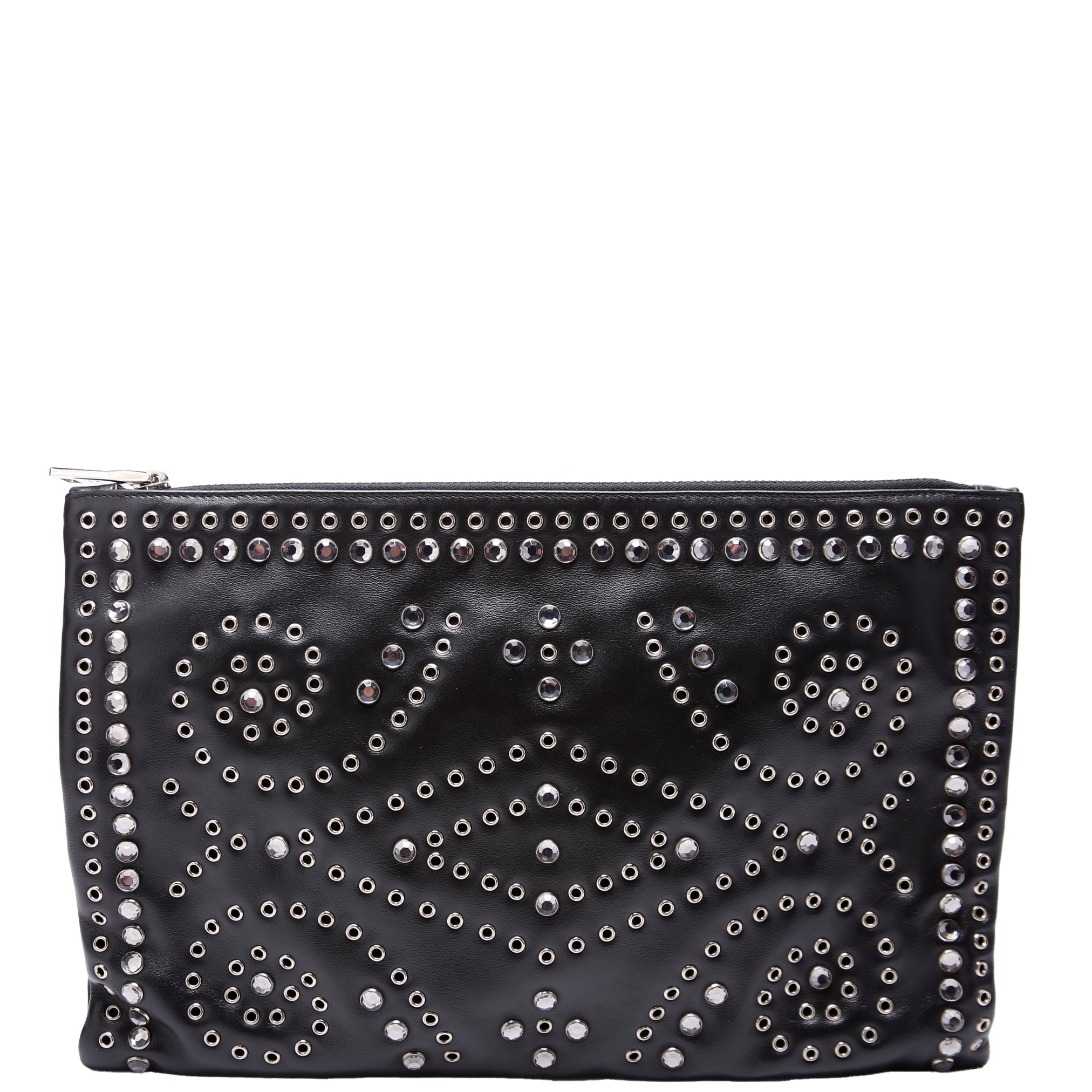 BP826H Studded Clutch Grace Lux Black