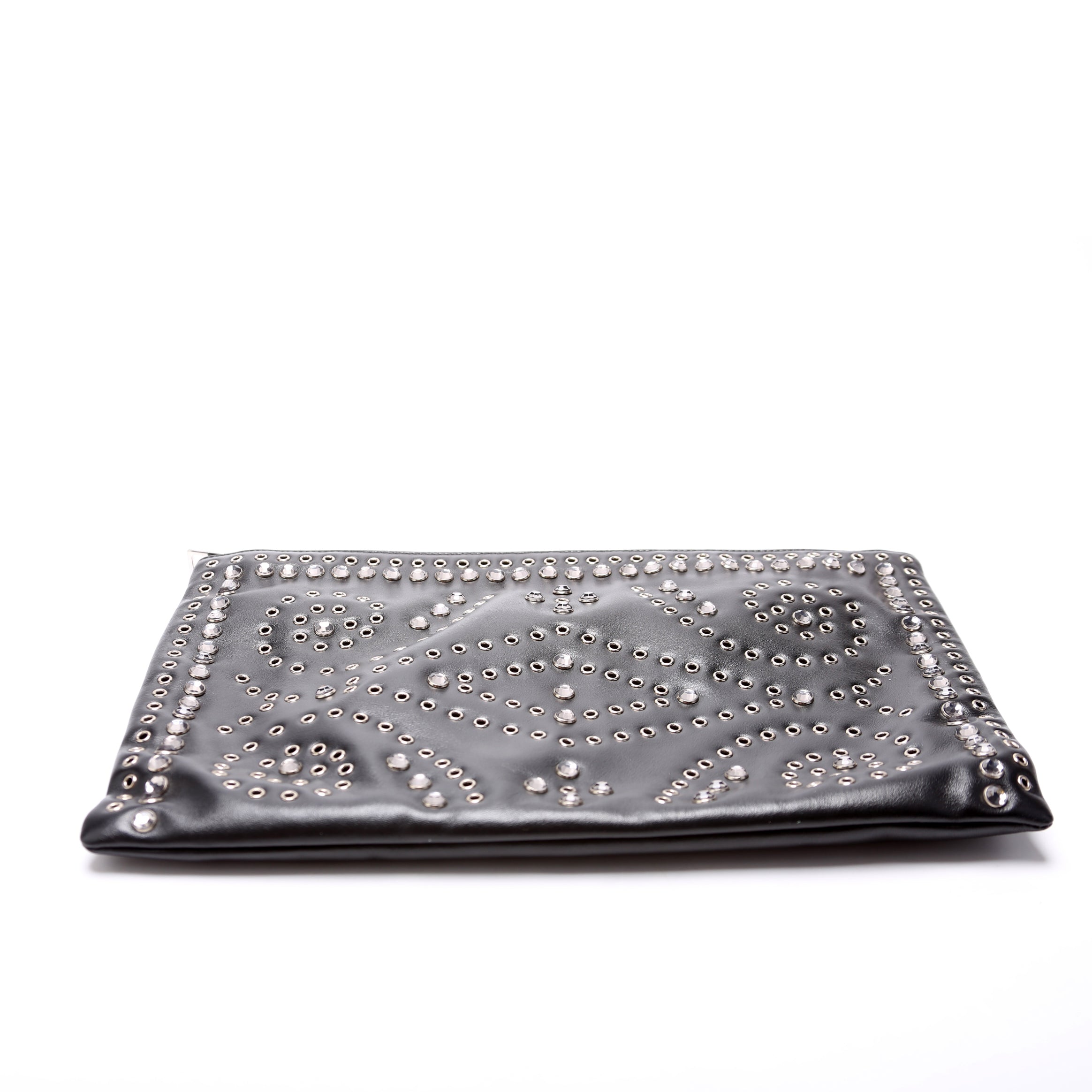 BP826H Studded Clutch Grace Lux Black