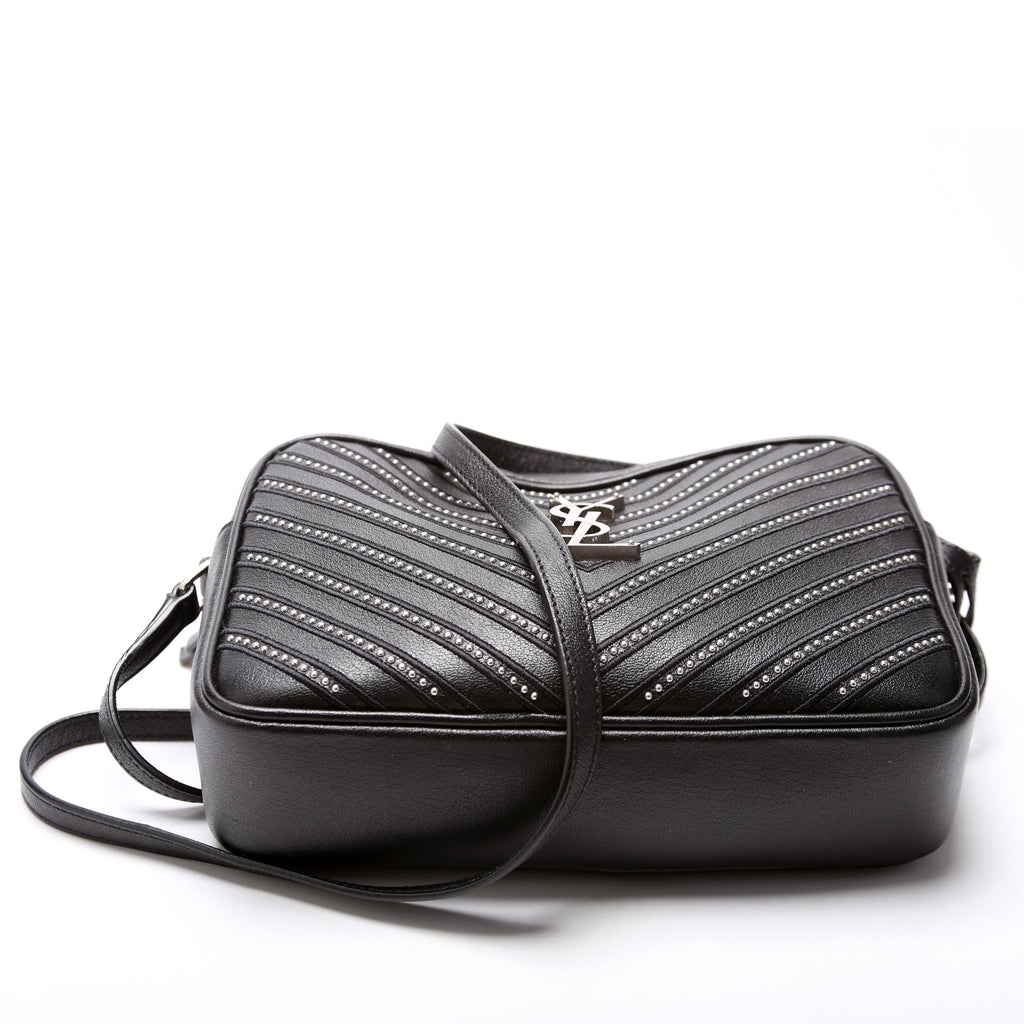 Lou Camera Bag Studded Calfskin 612544 Black