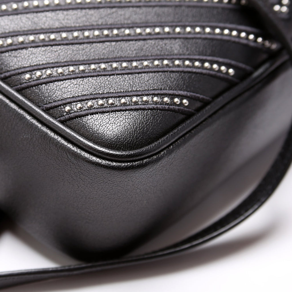 Lou Camera Bag Studded Calfskin 612544 Black