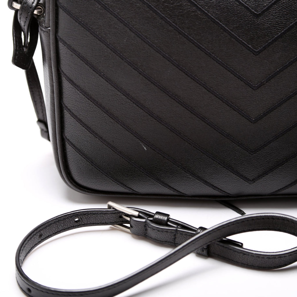 Lou Camera Bag Studded Calfskin 612544 Black