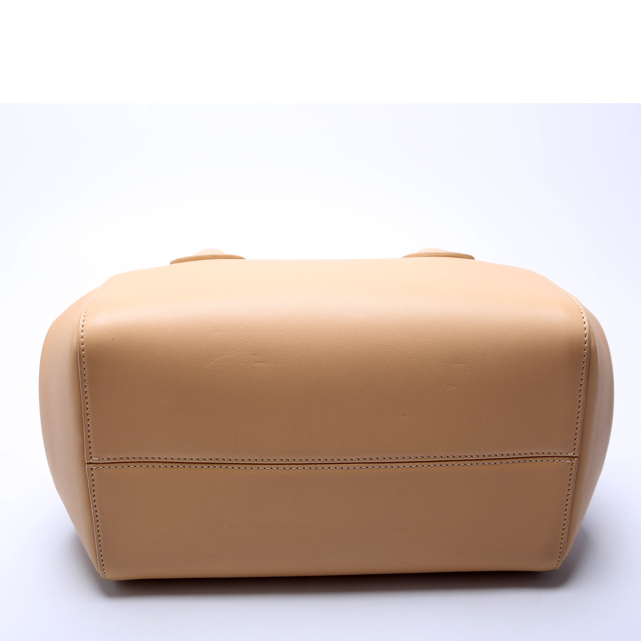 Joyce Frame Bag Medium Calfskin Tan
