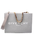 4-G Jacquard Medium Tote Grey