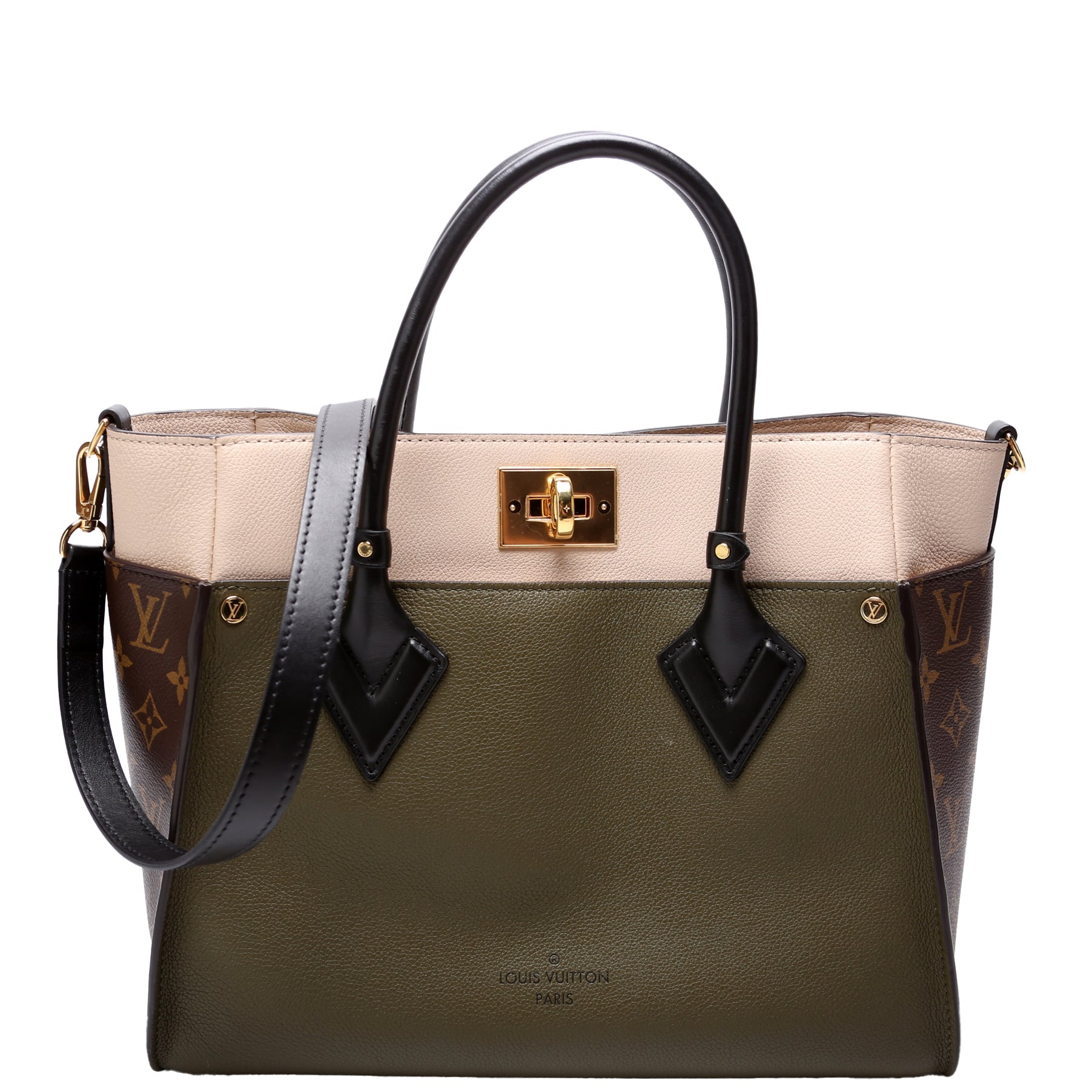 Ony My Side MM Calfskin Monogram Green