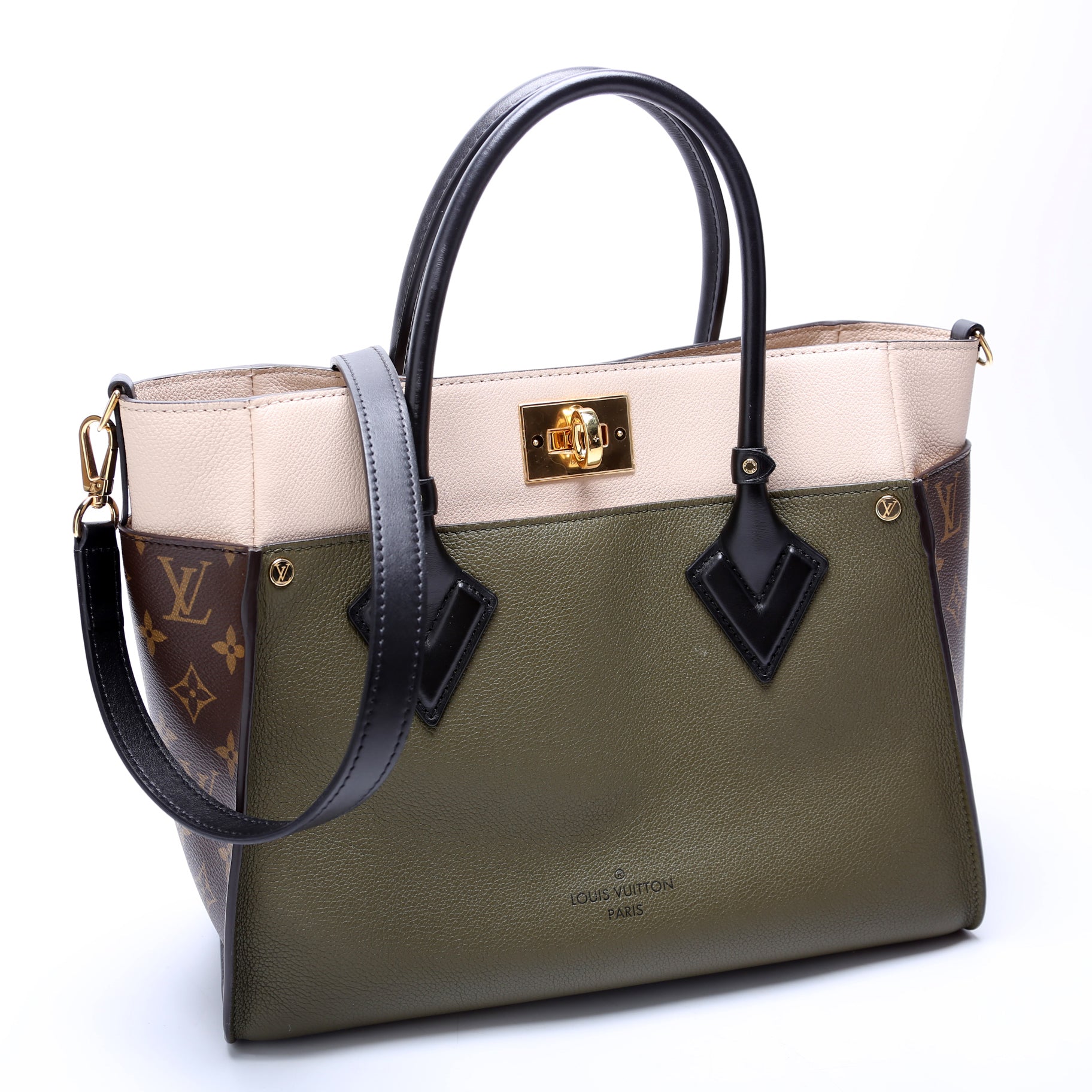 Ony My Side MM Calfskin Monogram Green