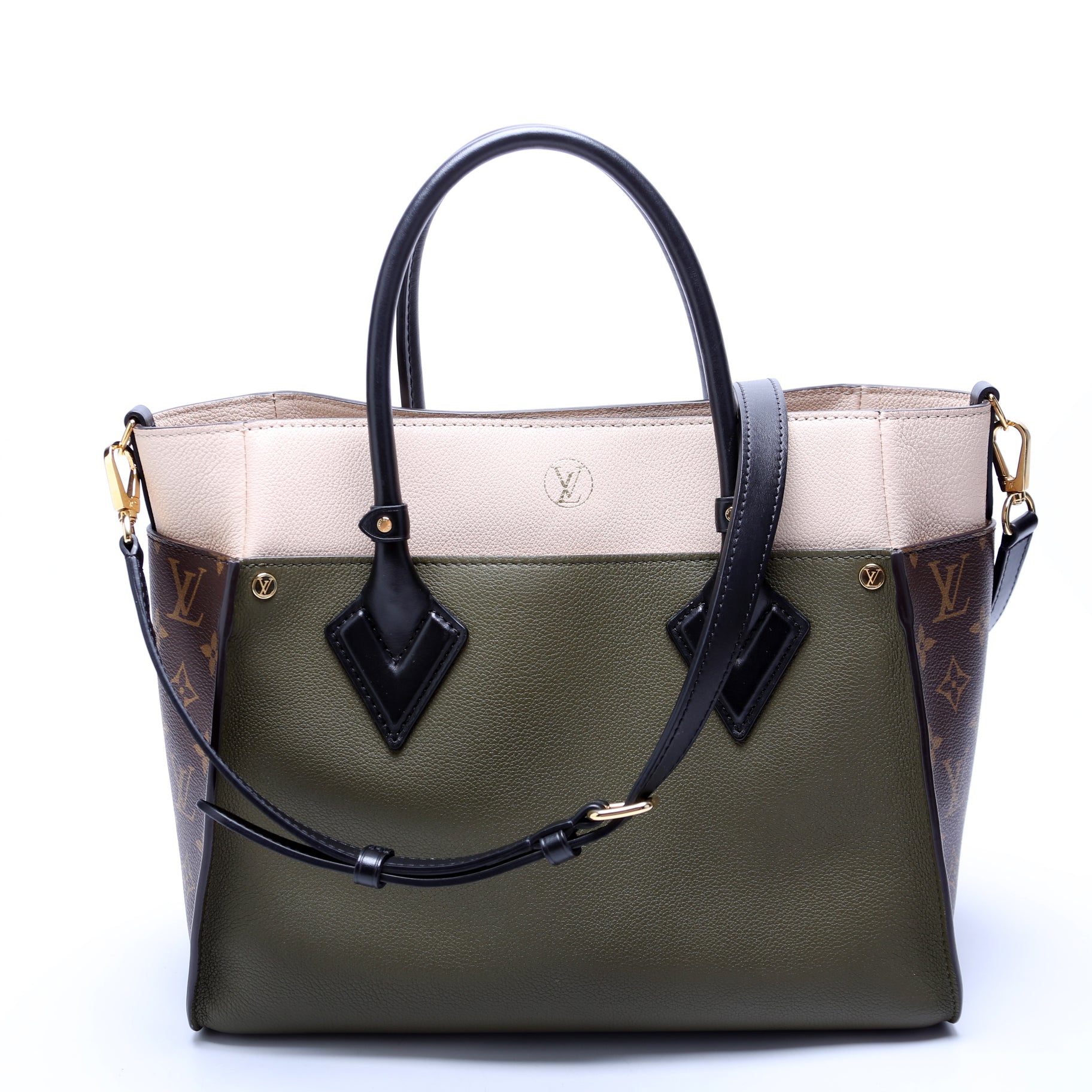 Ony My Side MM Calfskin Monogram Green