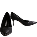 Wool Kitten Heel Pumps Size 38.5