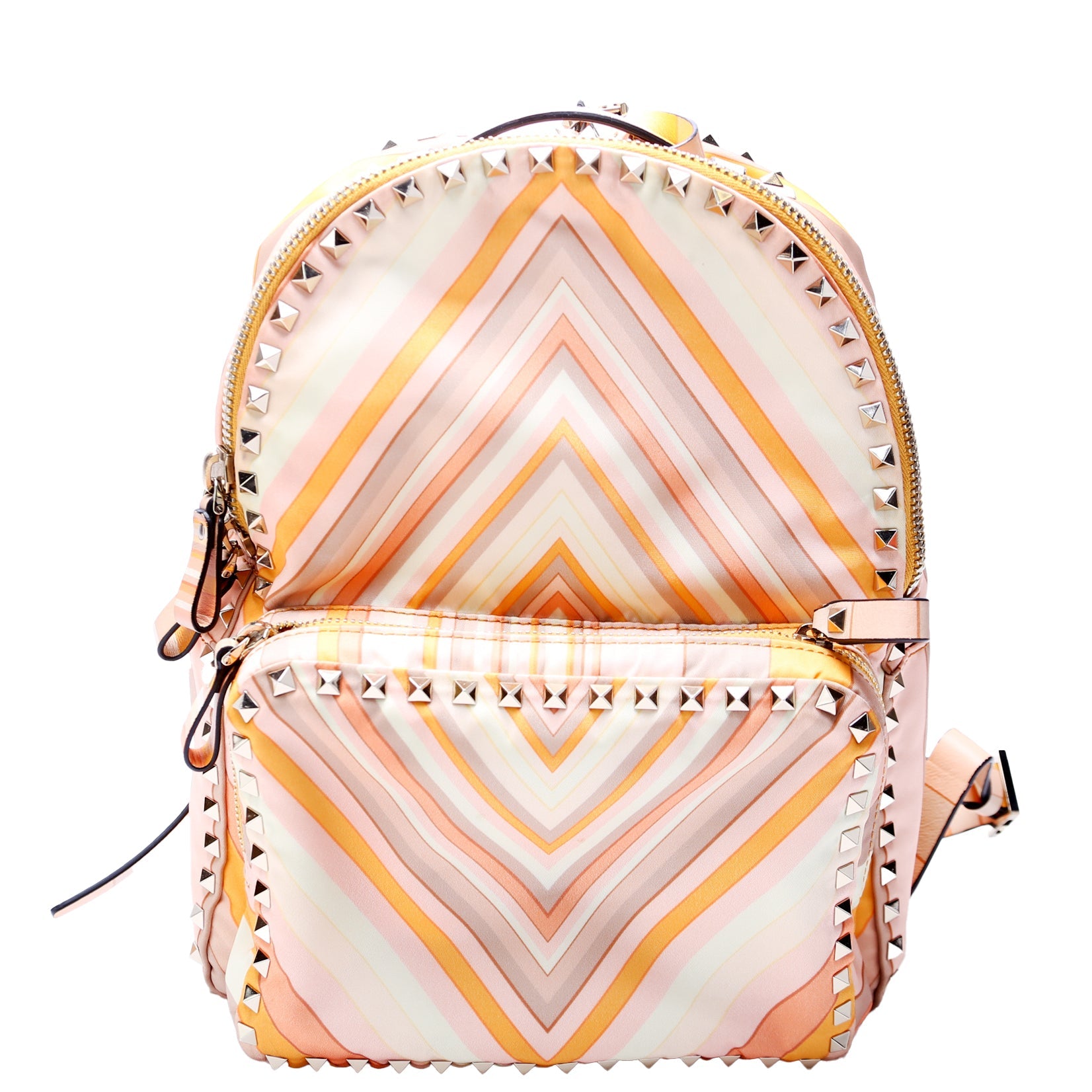 Rockstud 1975 Printed Nylon Medium Backpack