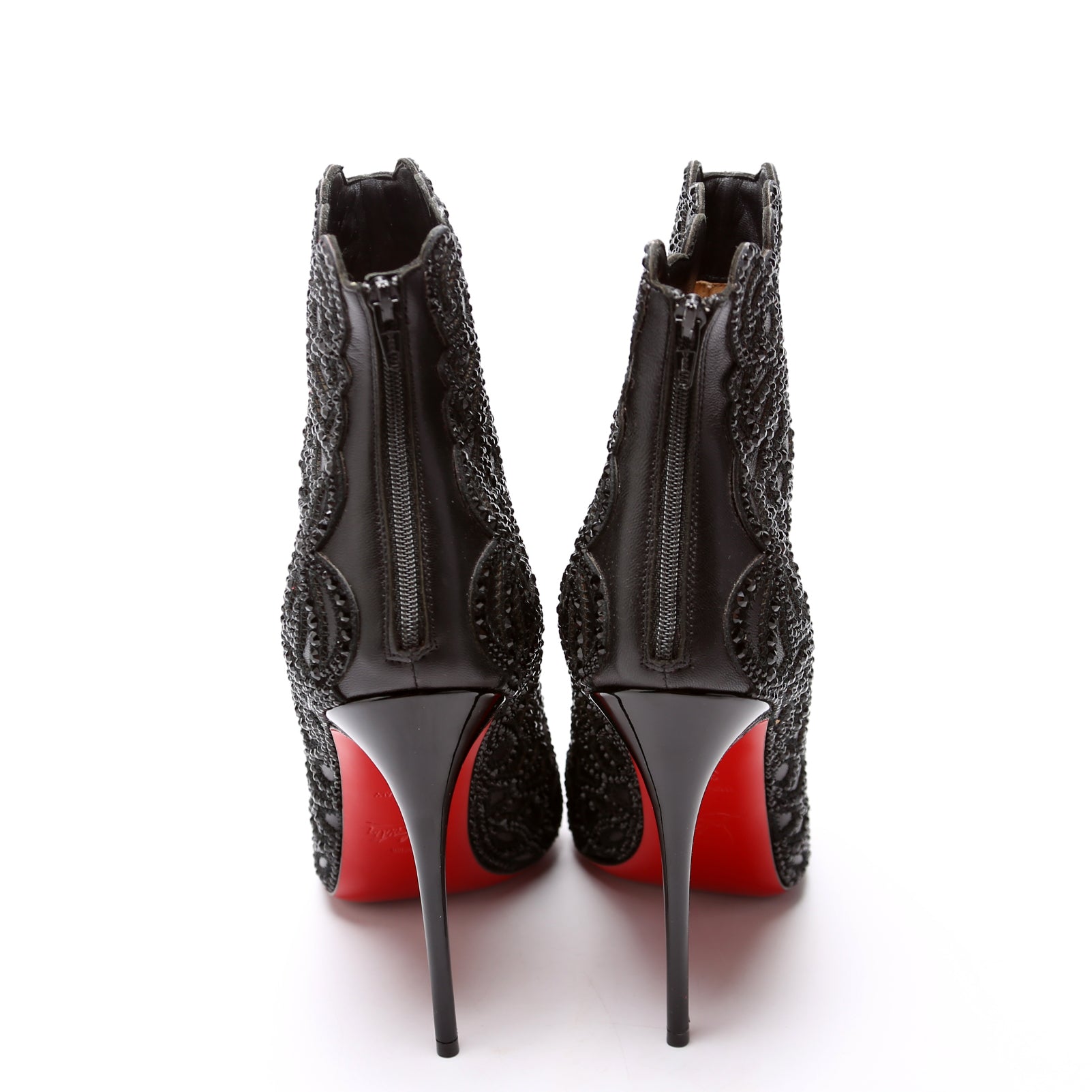 Rihanini Strass Booties Size 36.5 Black