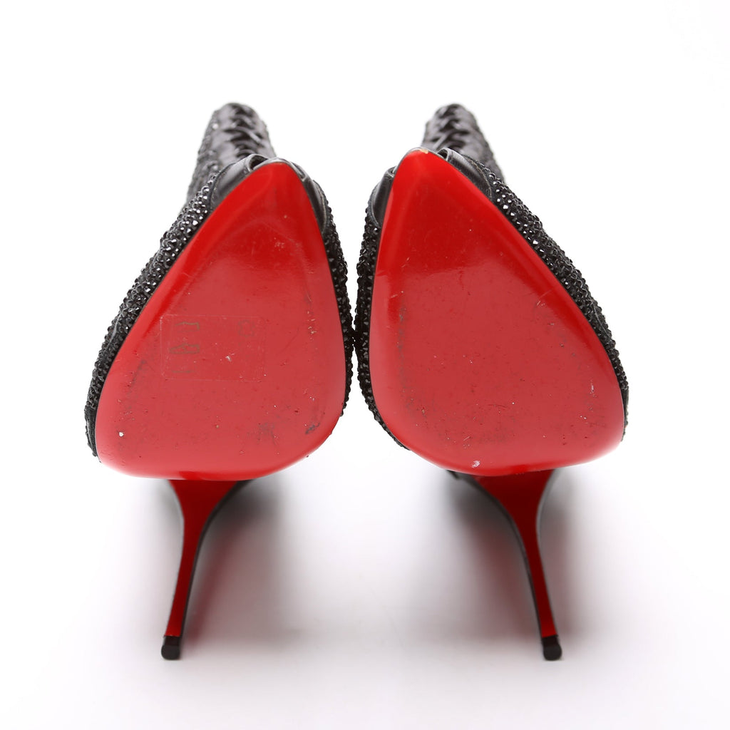 Rihanini Strass Booties Size 36.5 Black