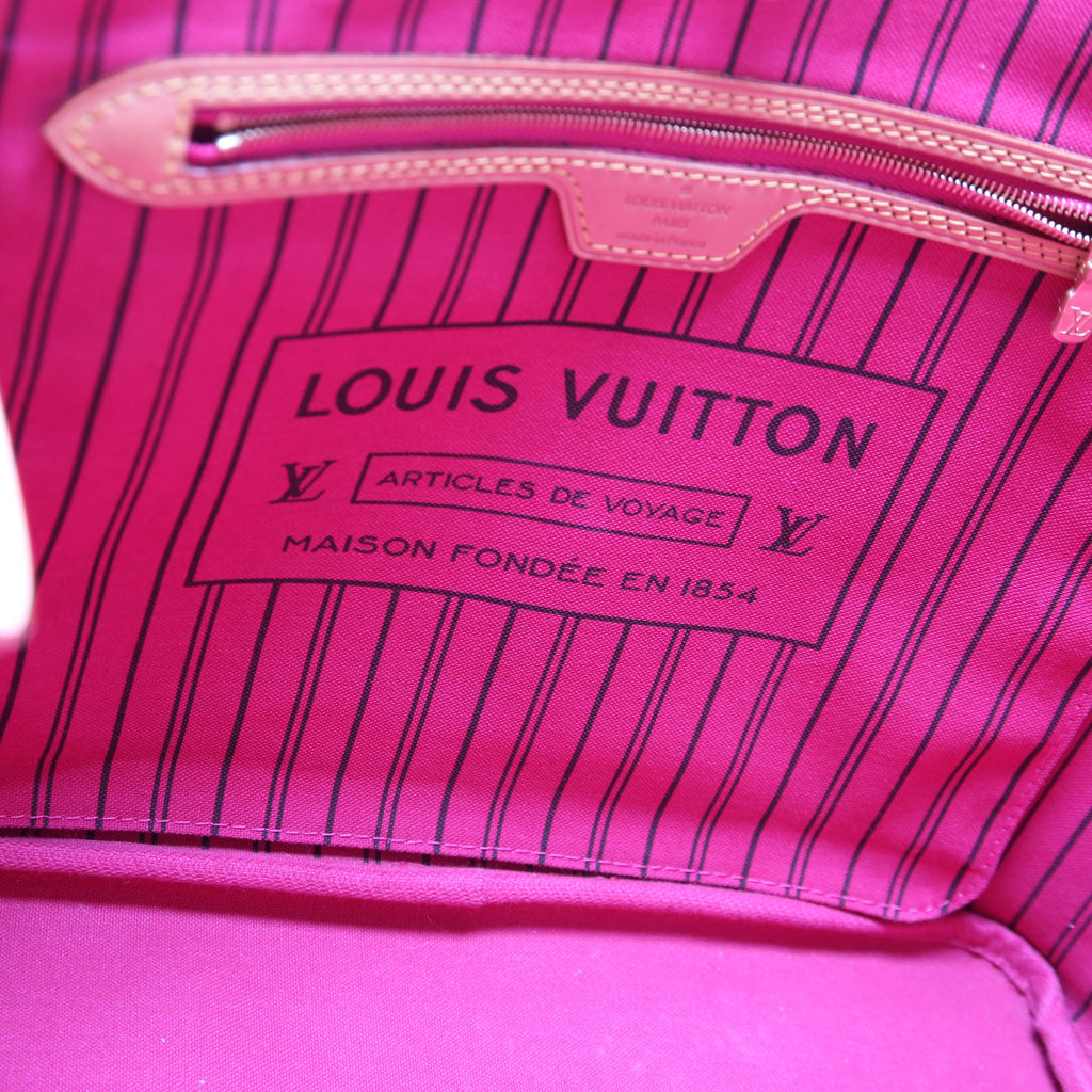 Neverfull W/Wallet MM Monogram Pink