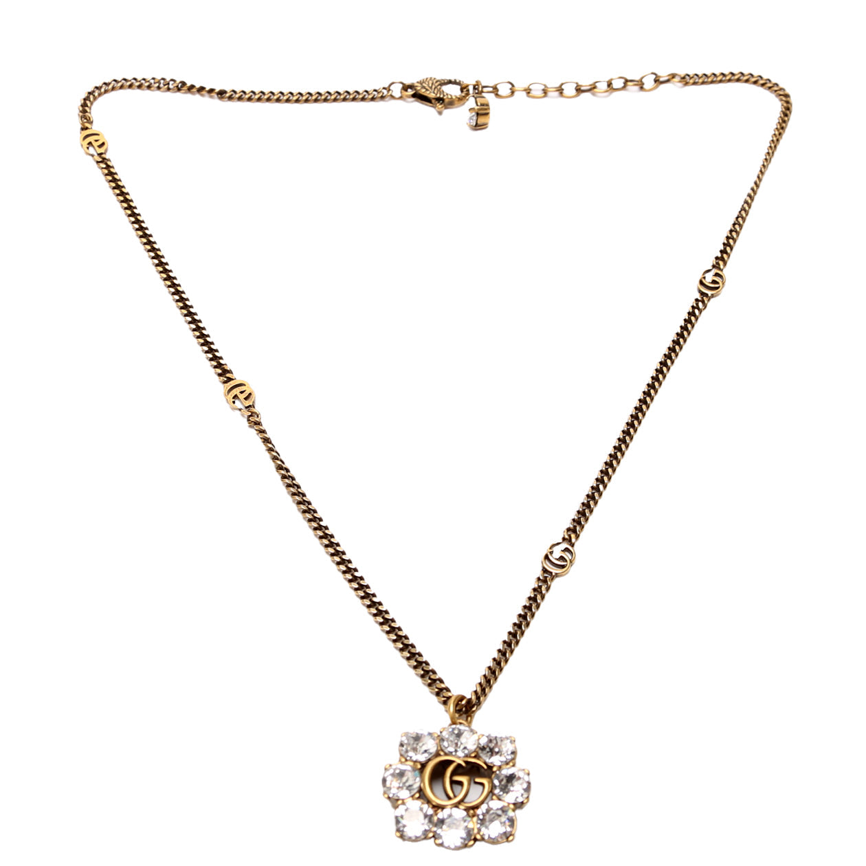 GG Marmont Crystal Necklace