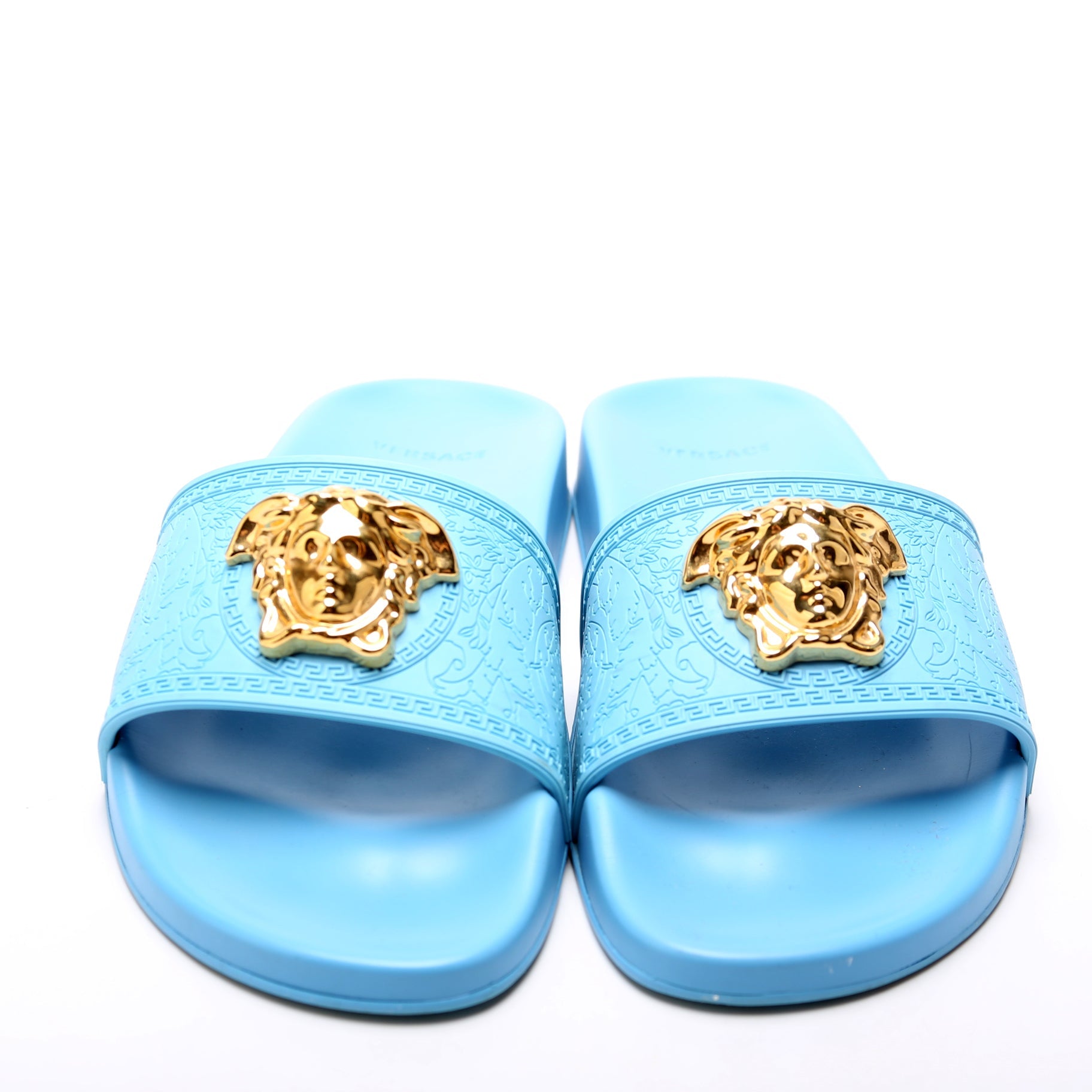Medusa Rubber Pool Slides Size 37 Blue