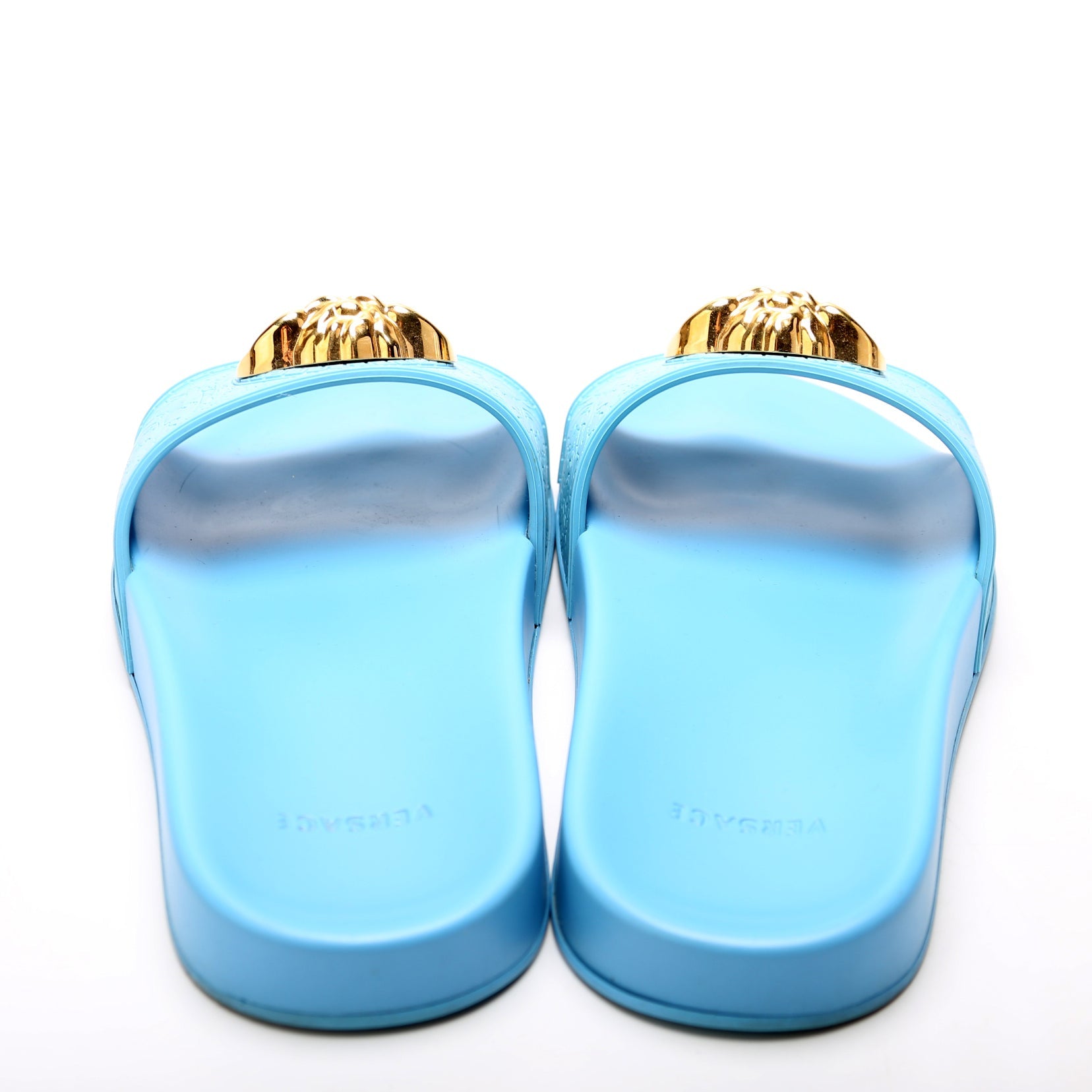 Medusa Rubber Pool Slides Size 37 Blue