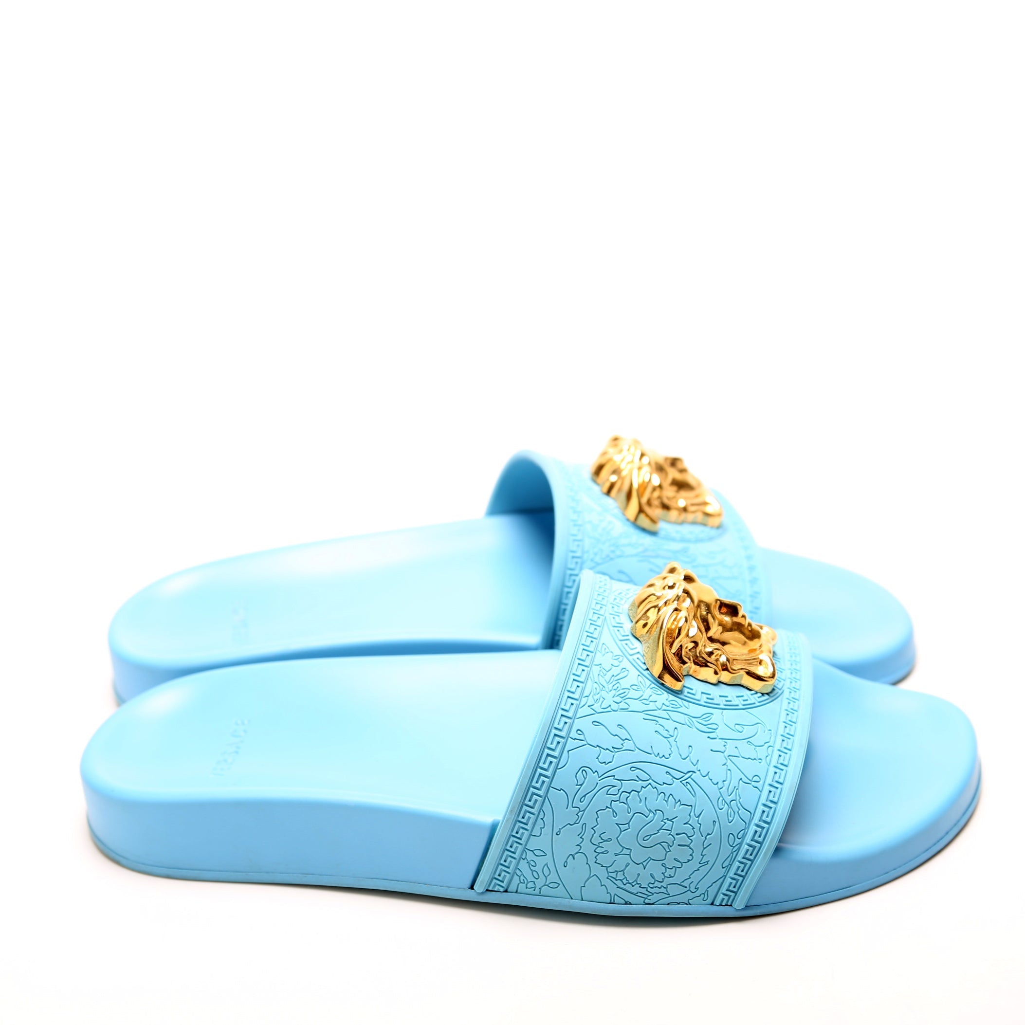 Medusa Rubber Pool Slides Size 37 Blue