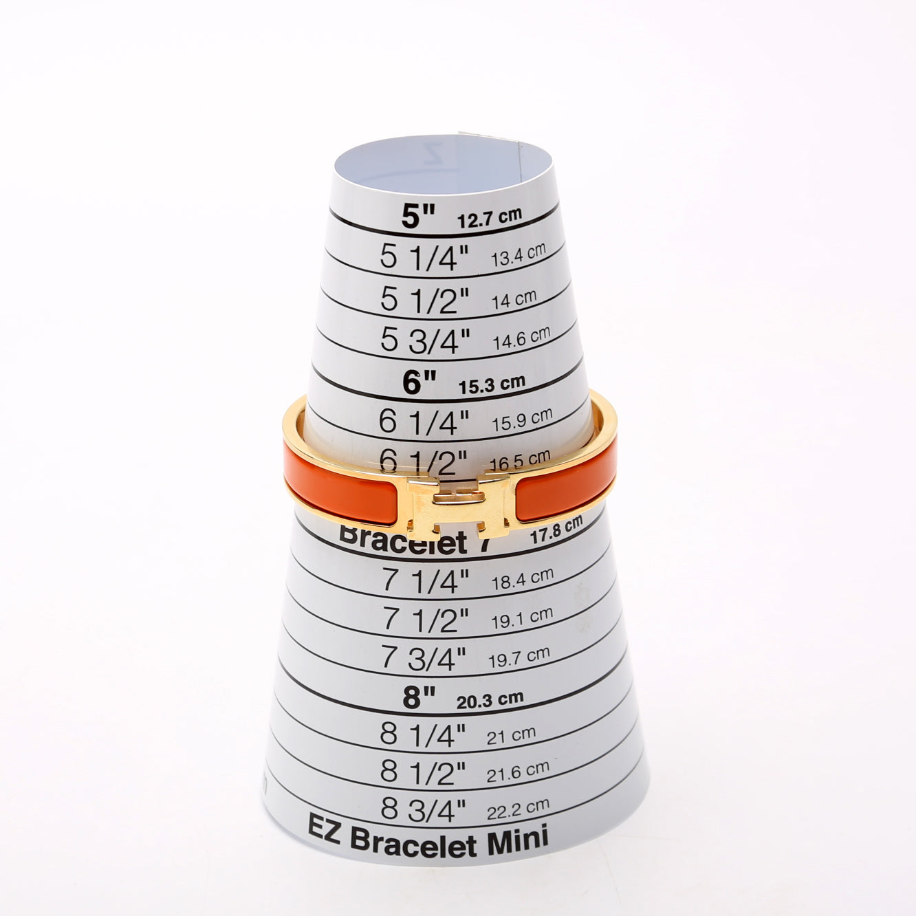 Hermes Clic Clac Narrow GM Bracelet Orange