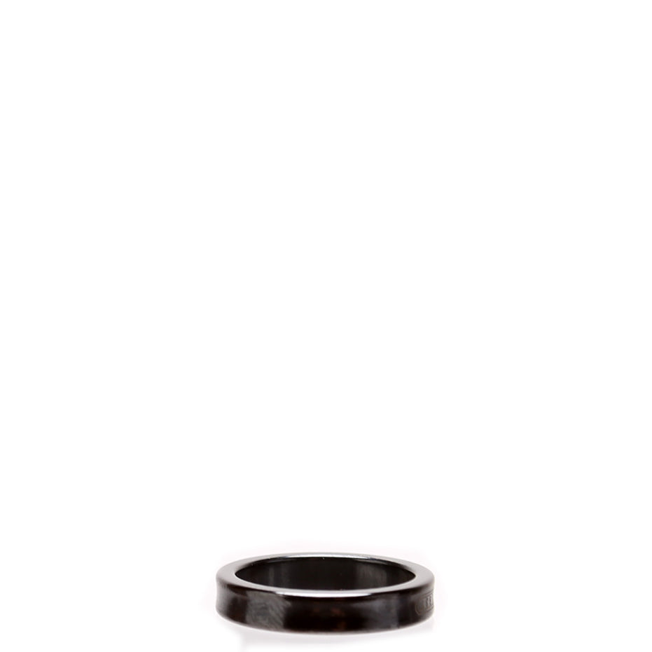 1837 Narrow Titanium Ring Size 6 Black