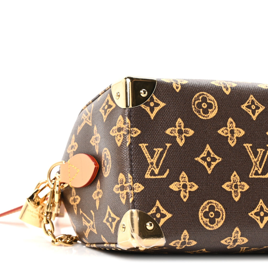 Louis Vuitton Monogram Origine Speedy Trunk 20 Ebene