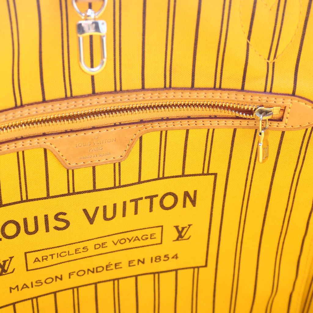 Neverfull MM Monogram Yellow