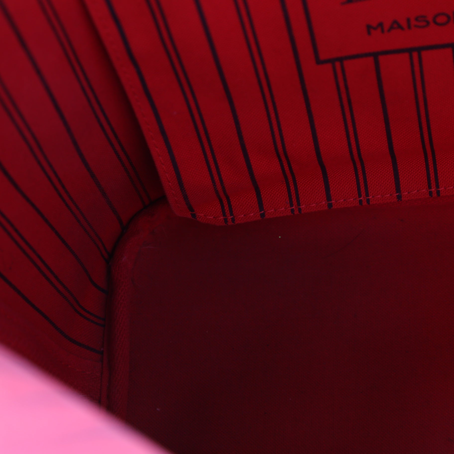 Neverfull MM Damier Ebene Red