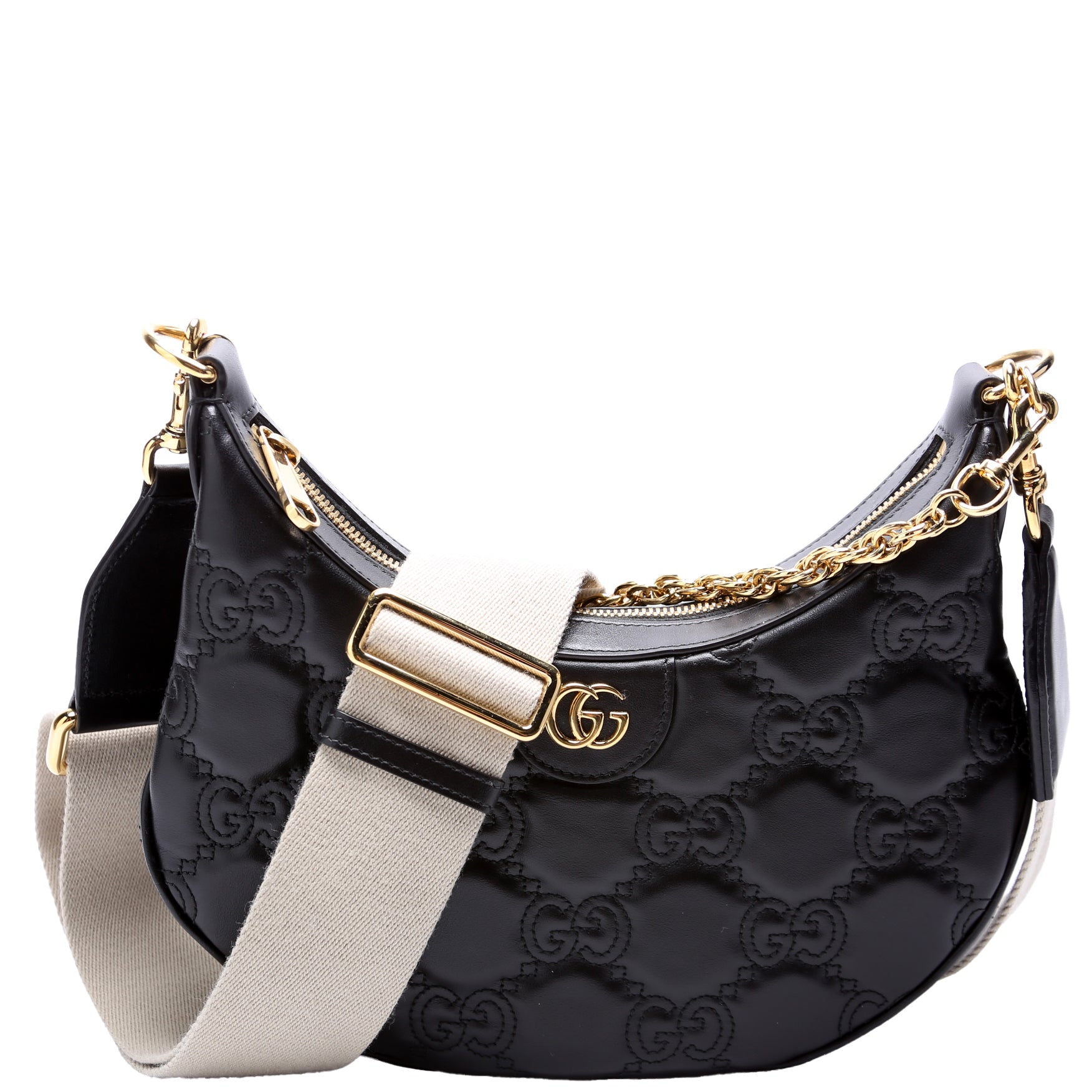 739709 Matelasse Small Bag Black
