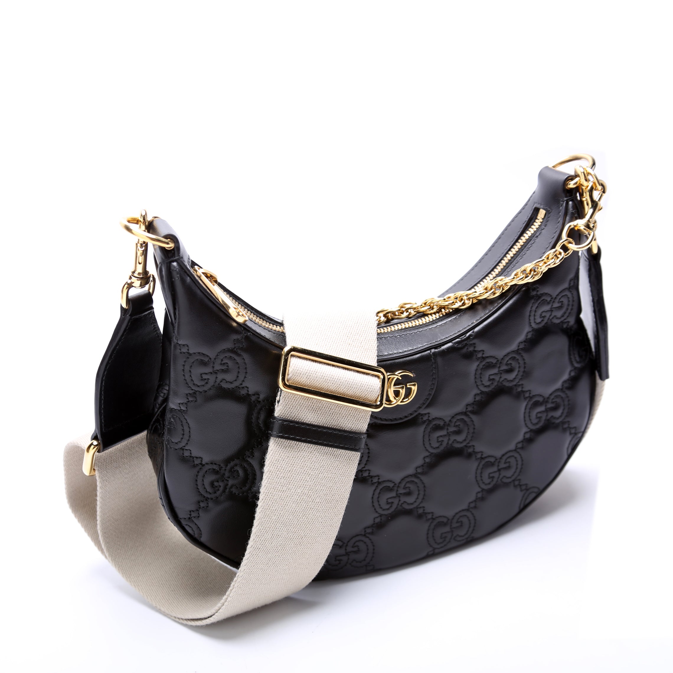 739709 Matelasse Small Bag Black