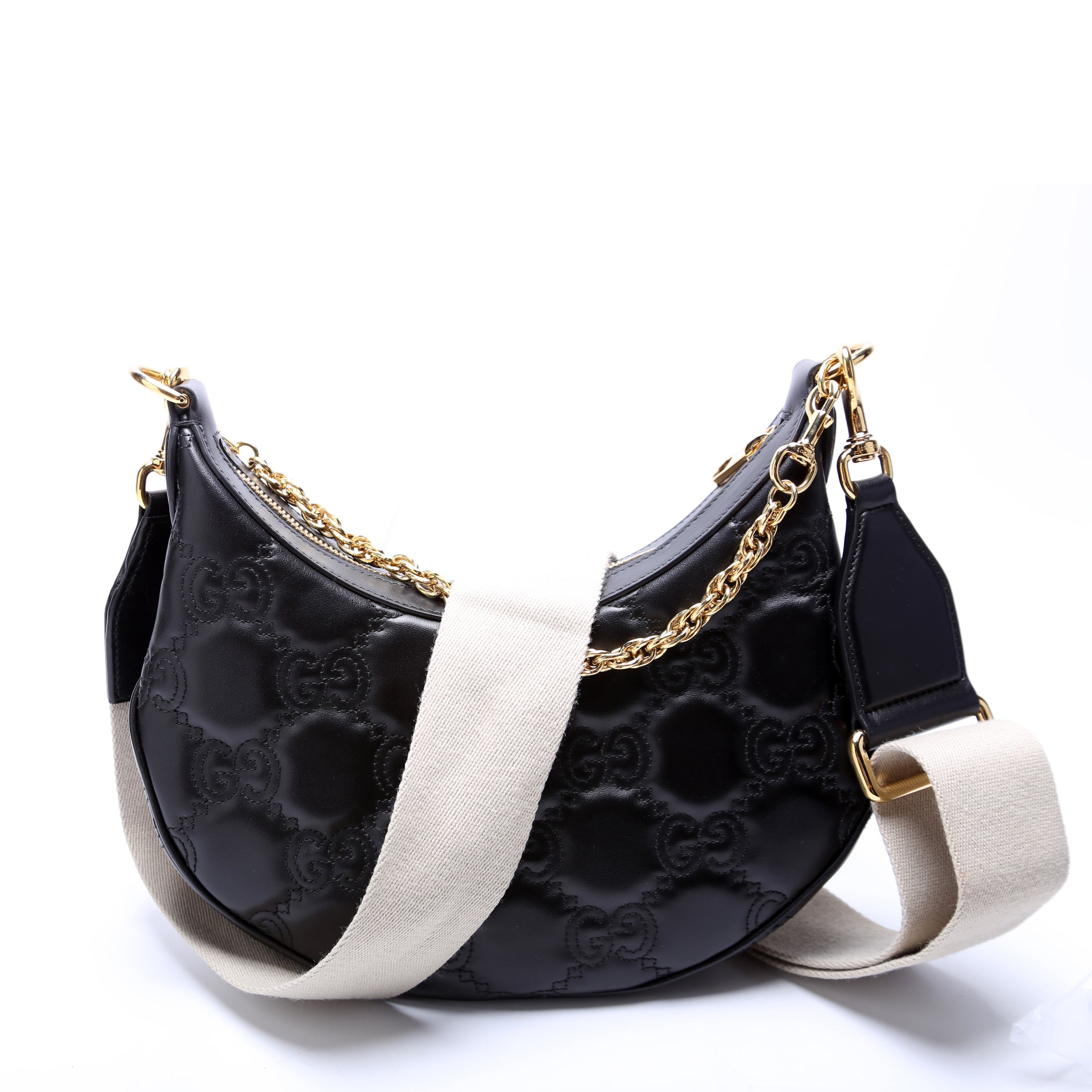 739709 Matelasse Small Bag Black