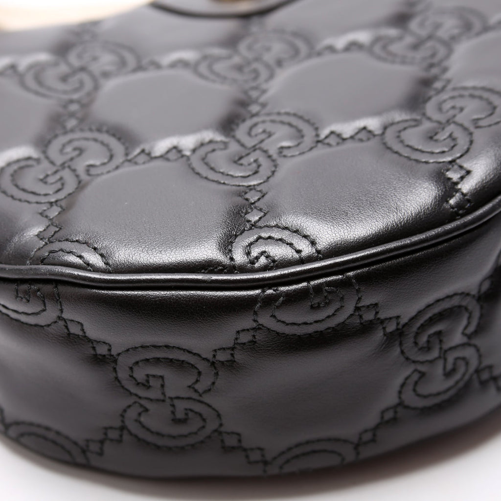 739709 Matelasse Small Bag Black