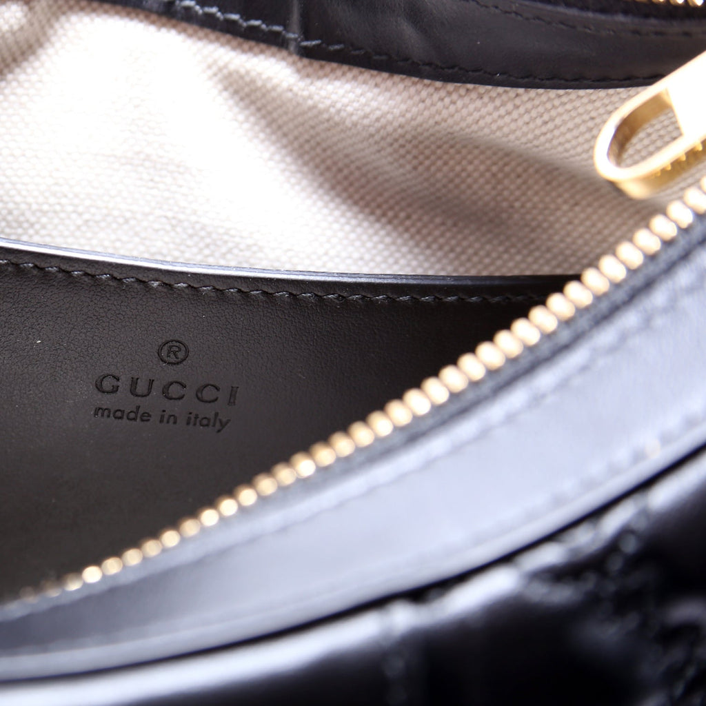 739709 Matelasse Small Bag Black