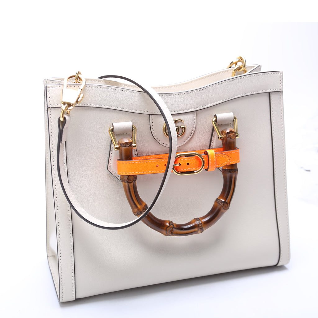 660195 Jumbo GG Canvas Diana Small Tote