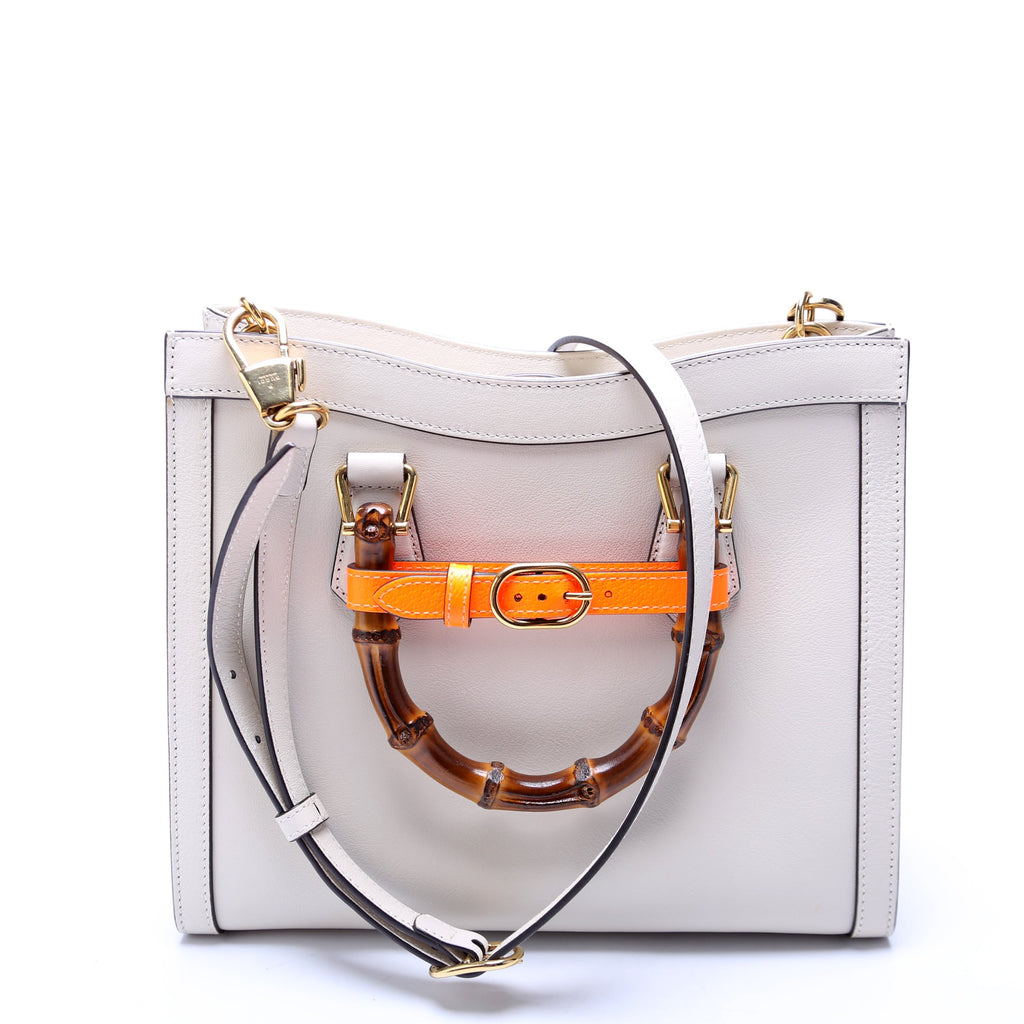 660195 Jumbo GG Canvas Diana Small Tote
