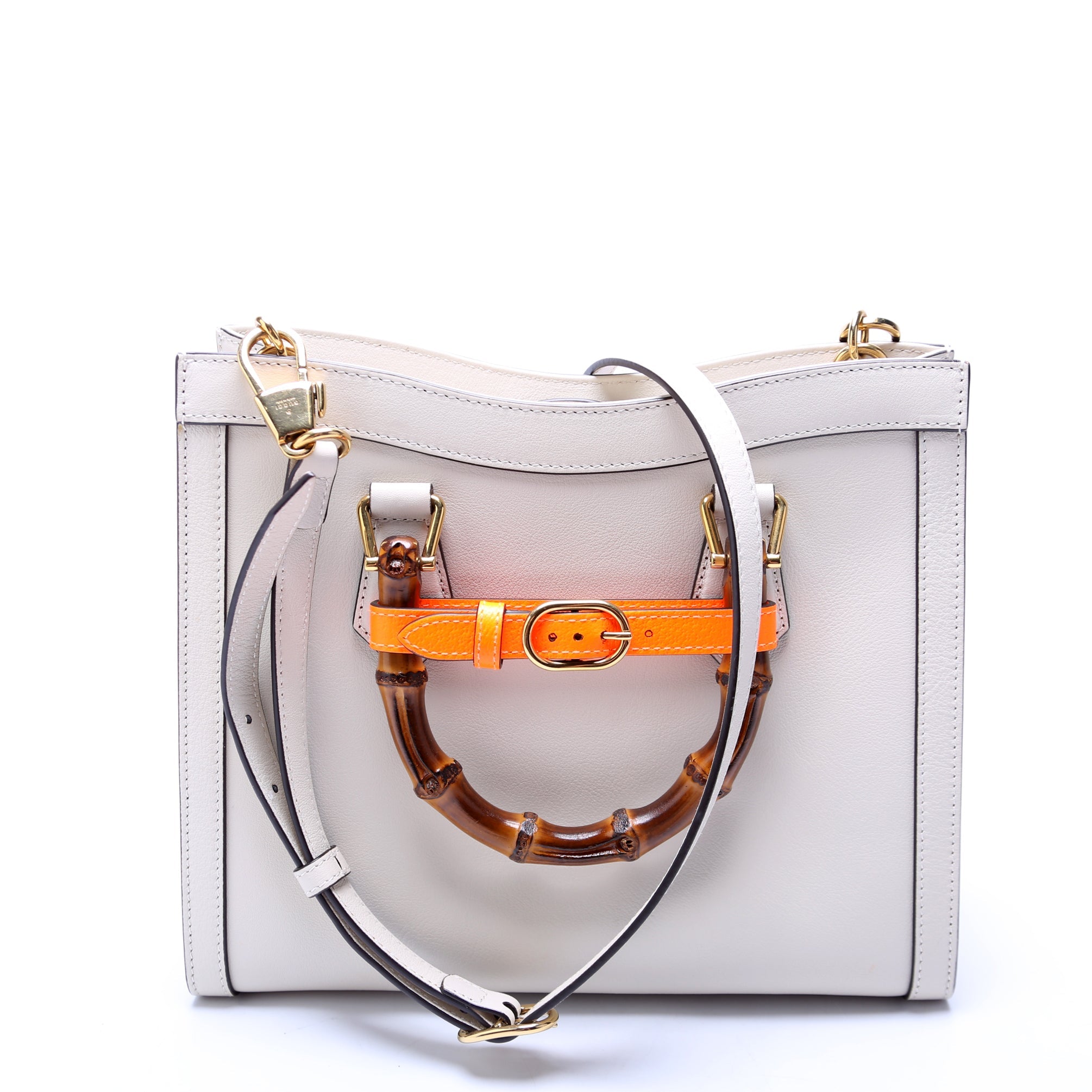 660195 Jumbo GG Canvas Diana Small Tote