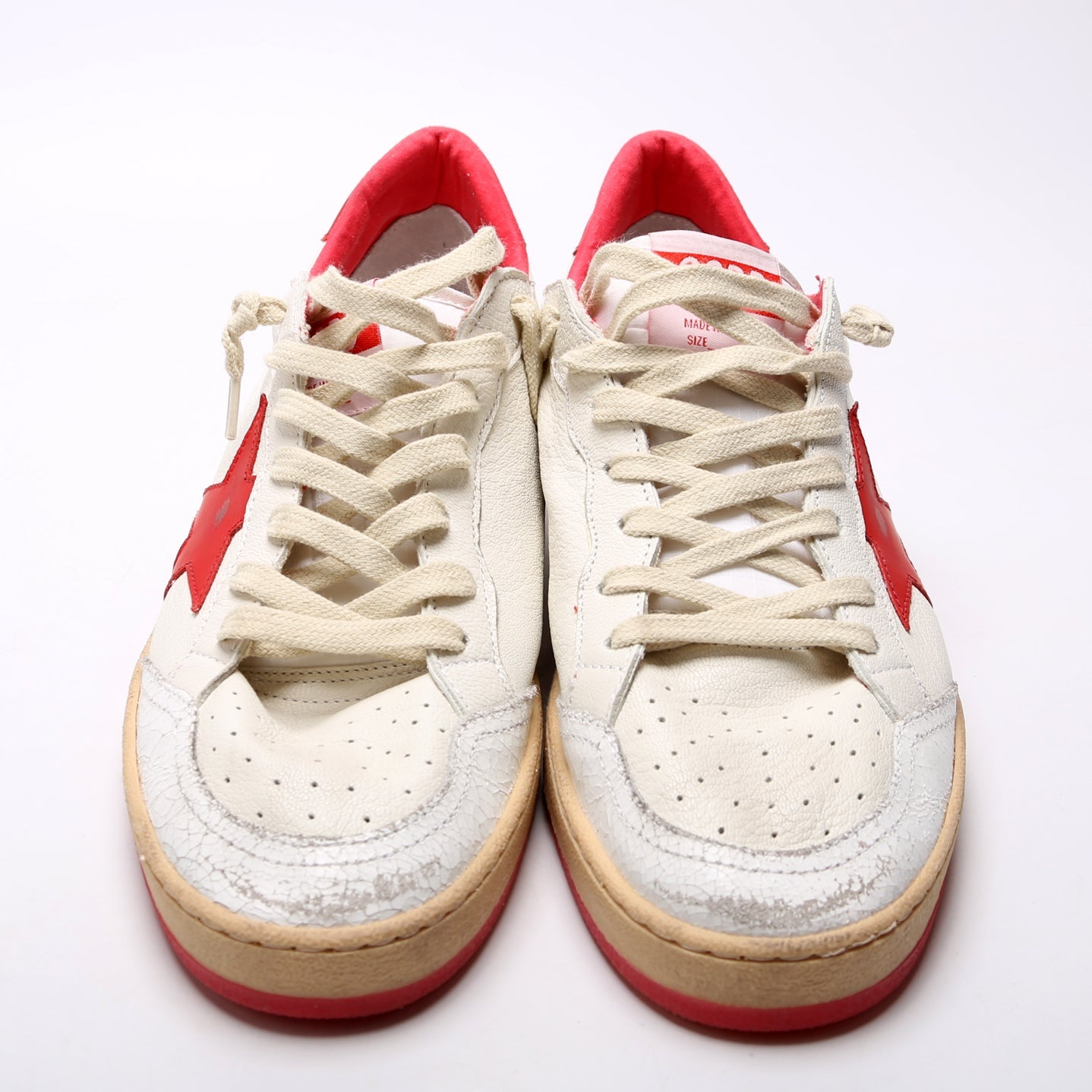 Ballstar Sneakers Size 41 Red
