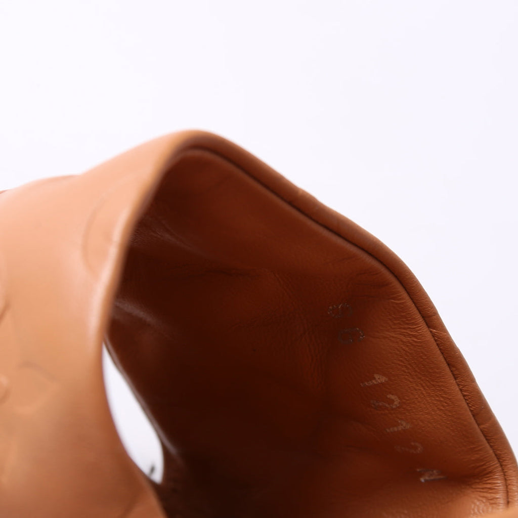 Revival Mules Size 41 Tan