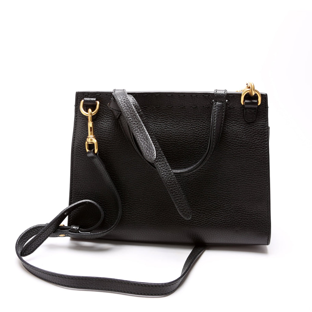 442622 Mini Marmont Top Handle Black