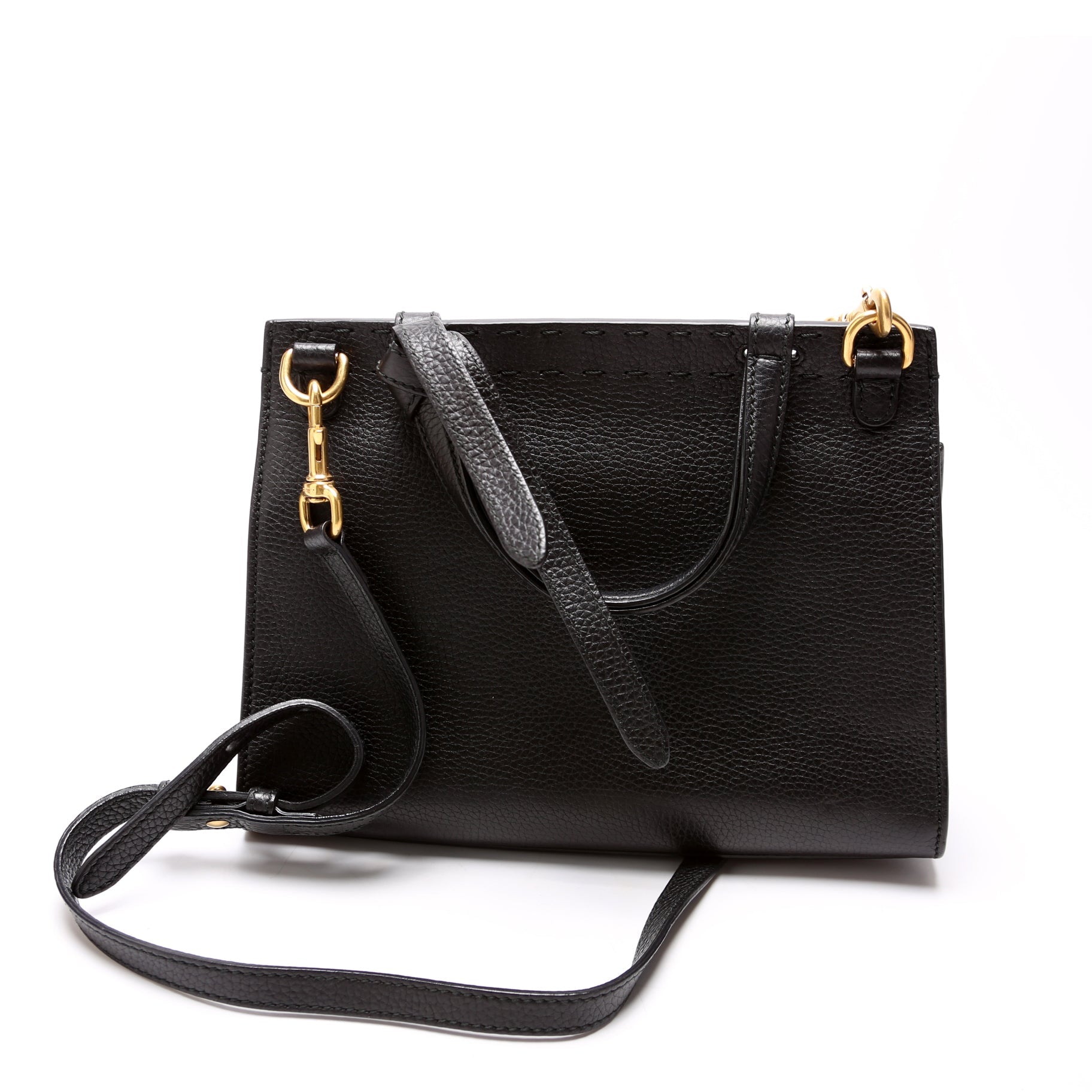 442622 Mini Marmont Top Handle Black