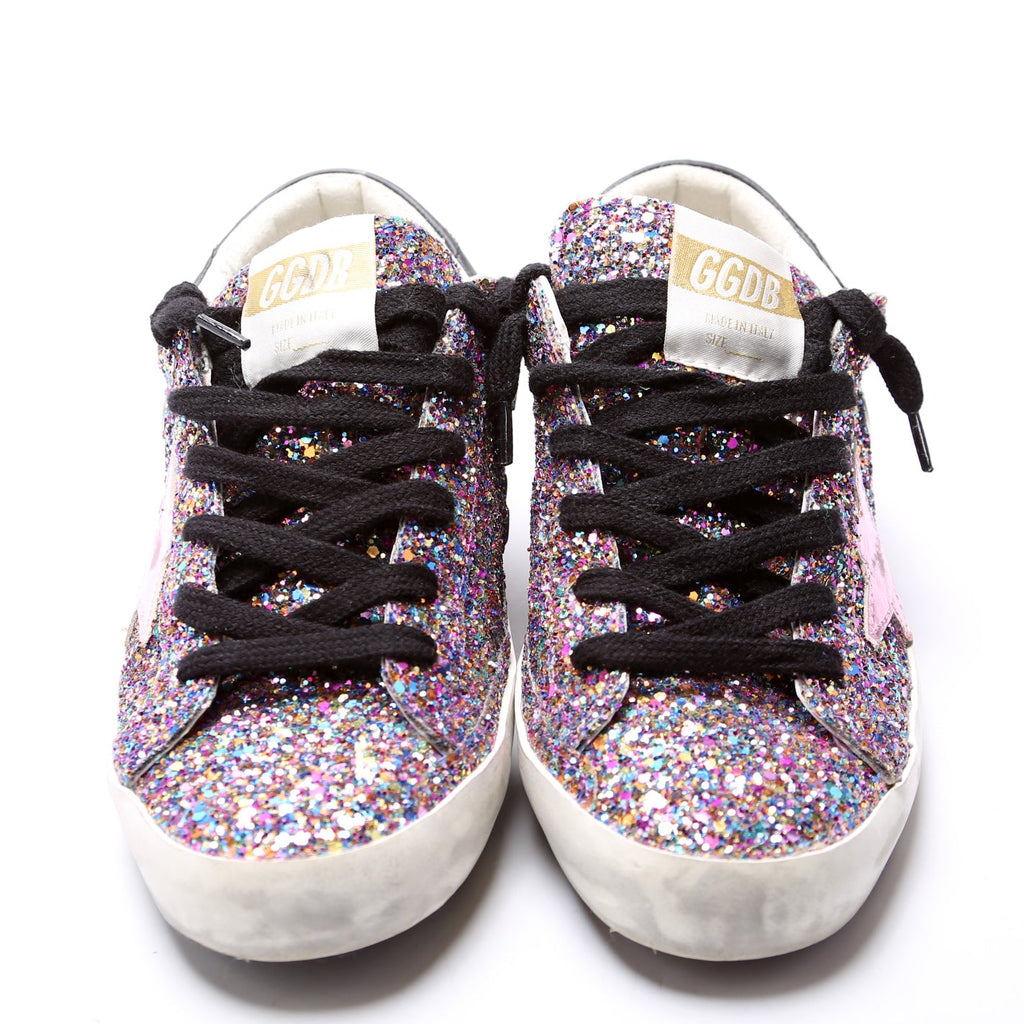 Superstar Classic Sneakers Size 37 Glitter