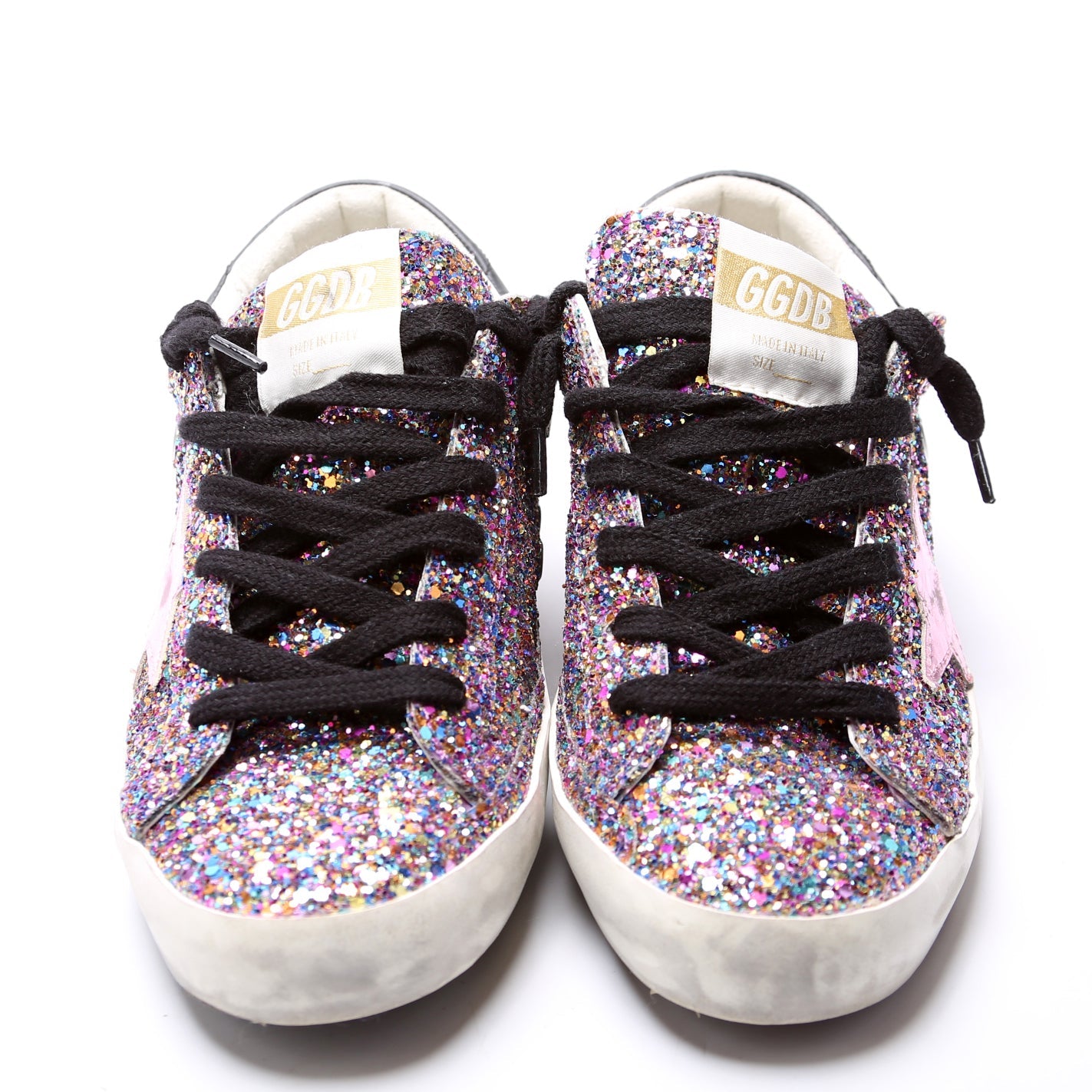 Superstar Classic Sneakers Size 37 Glitter