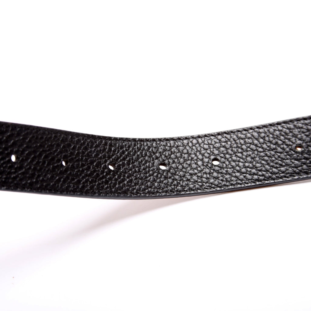 LV Initiales 30MM Taurillon Reversible Belt Size 80/32 Brown