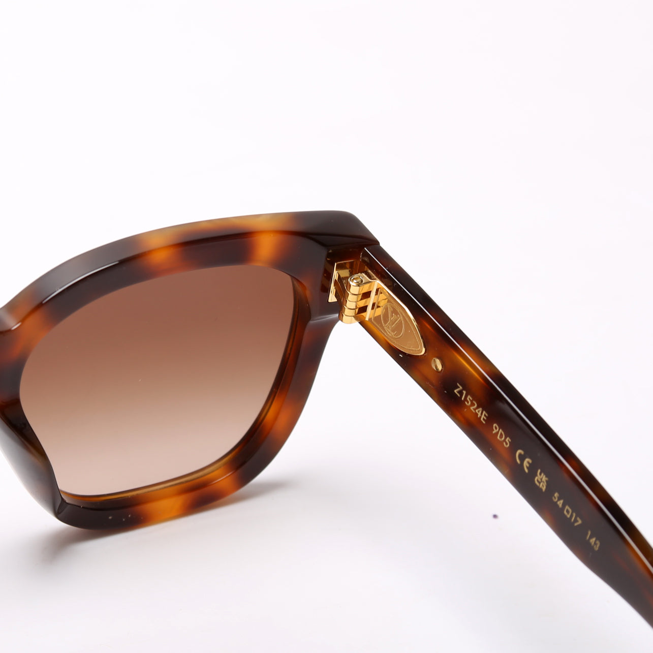 Z1524E My Monogram Acetate Sunglasses Brown