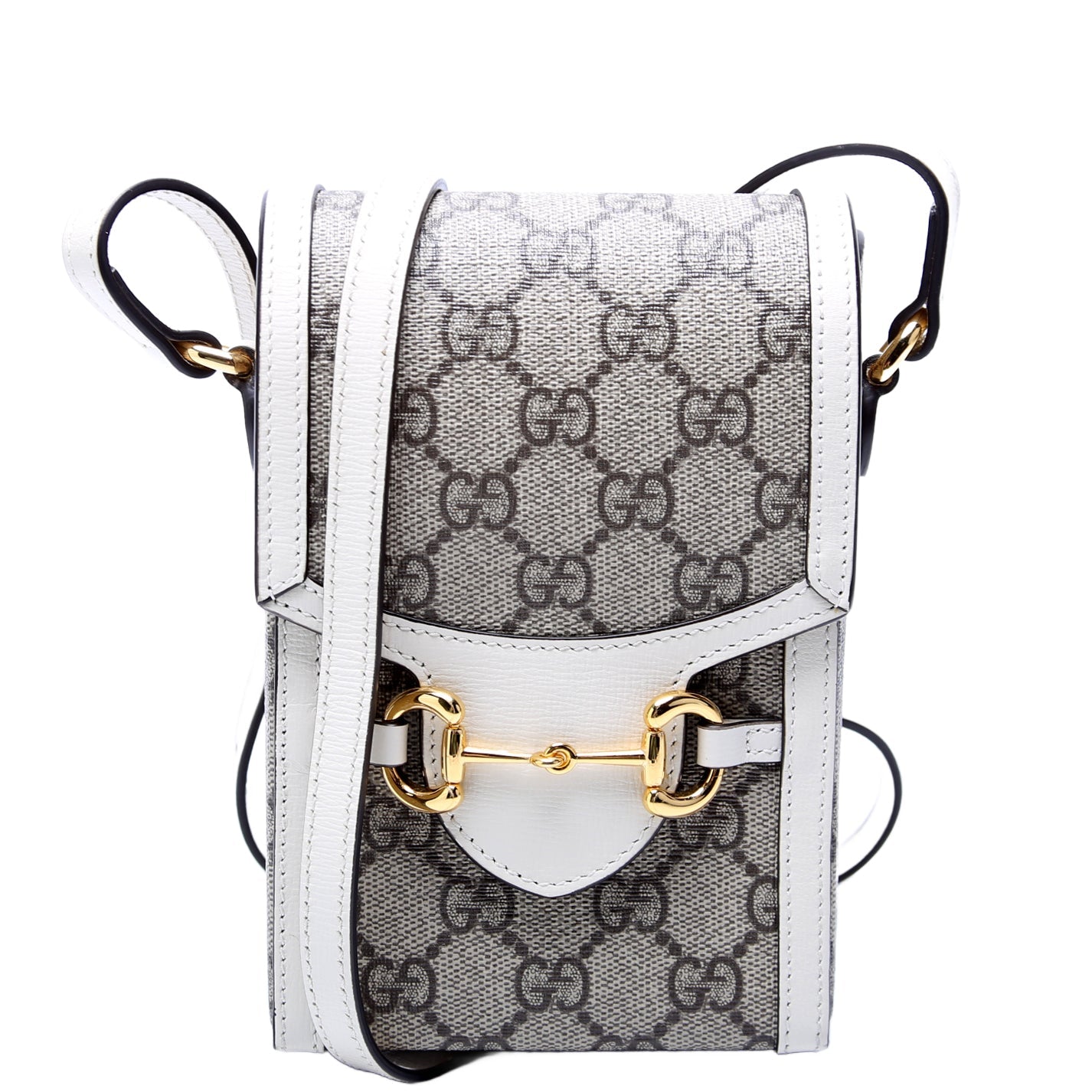 625615 Horsebot 1955 GG Supreme Mini Bag White