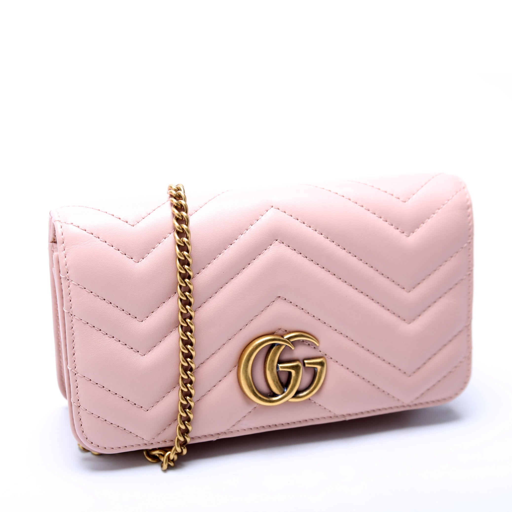 488426 GG Marmont Mini Bag Pink