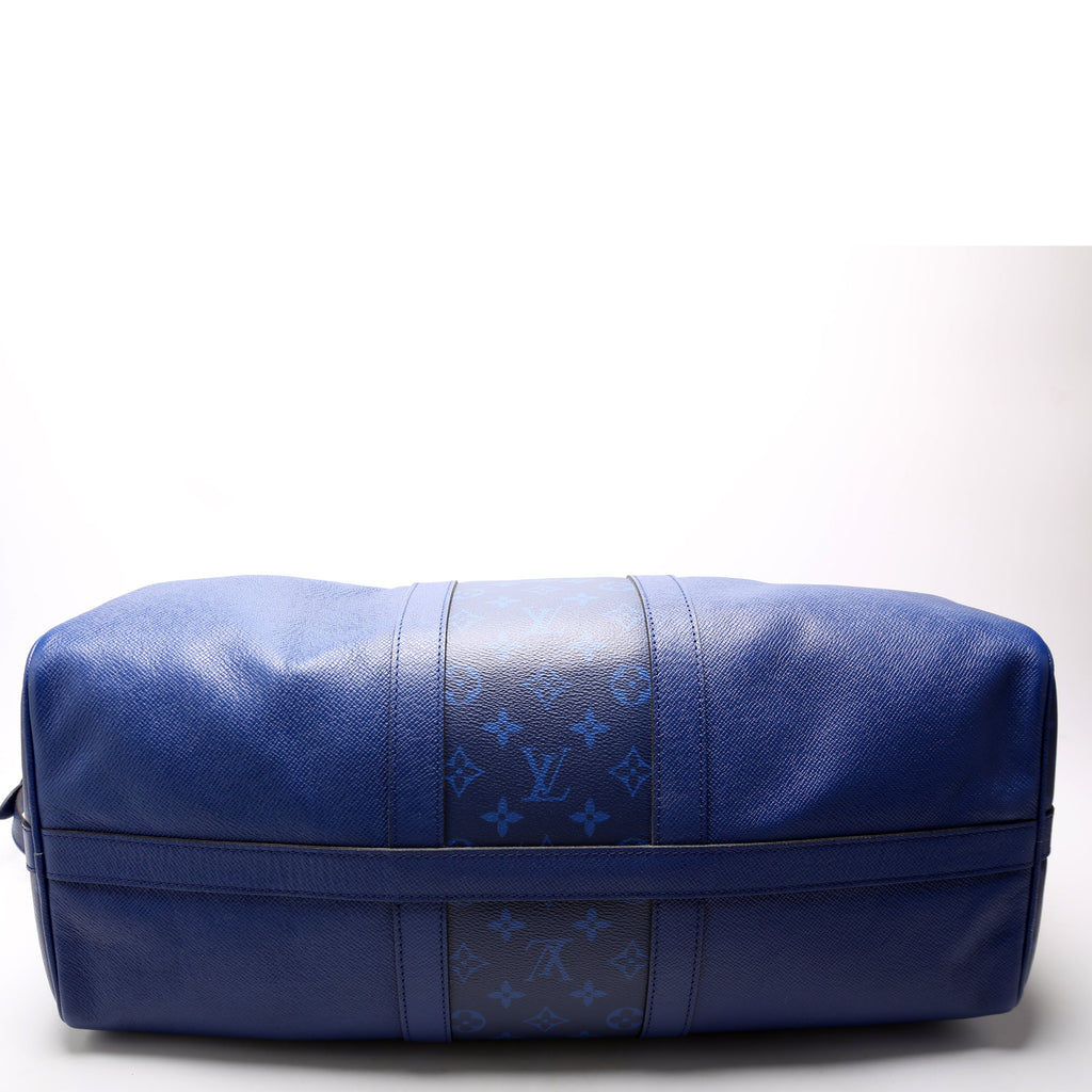 Keepall 50 Taigarama With Strap Monogram Blue