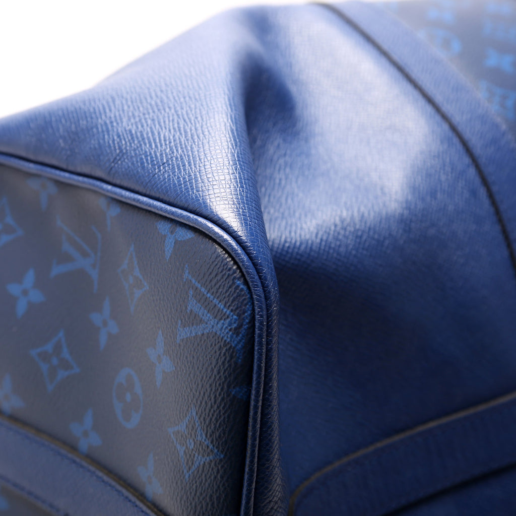 Keepall 50 Taigarama With Strap Monogram Blue